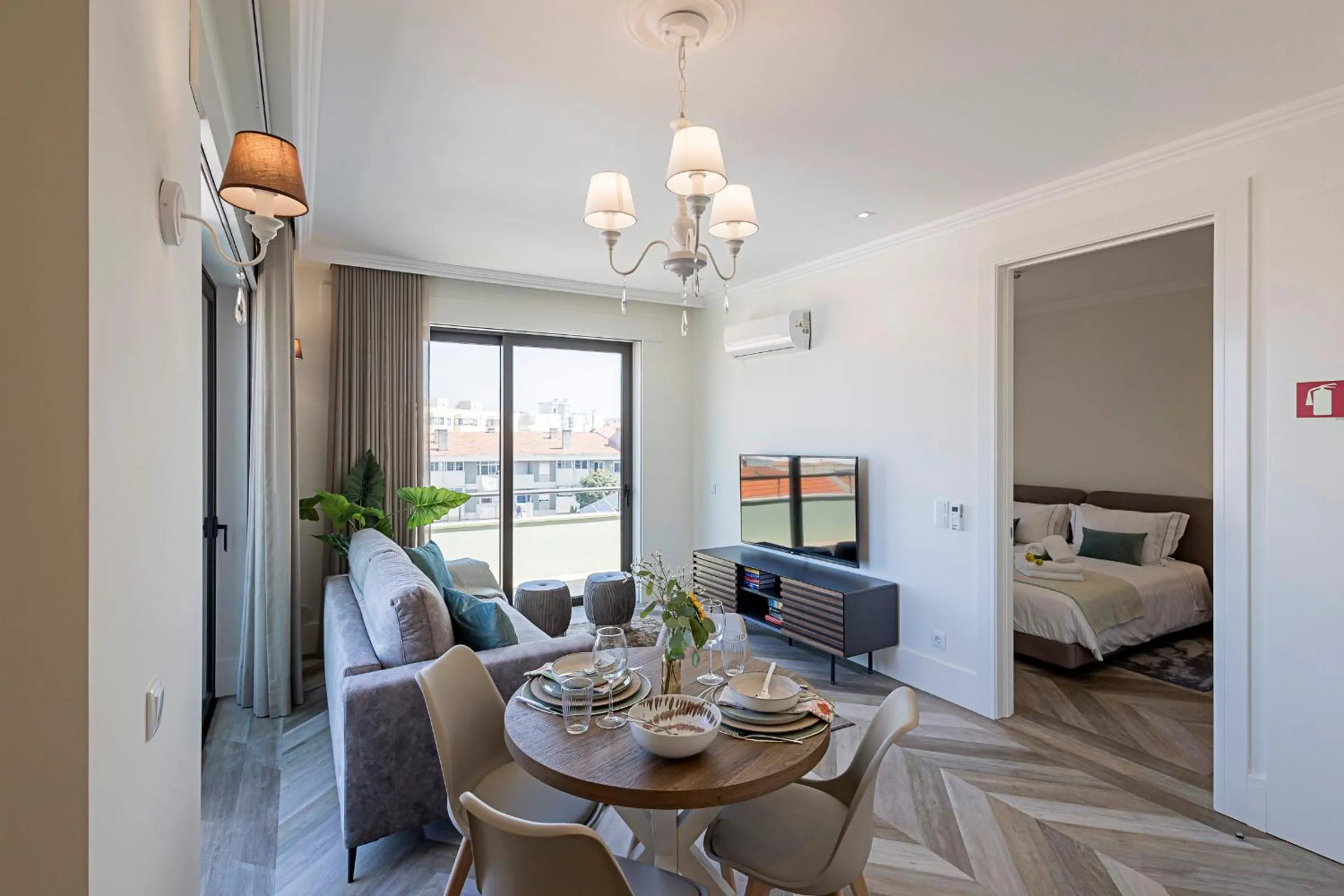 Bed in 19 Nineteen Suites - Espinho