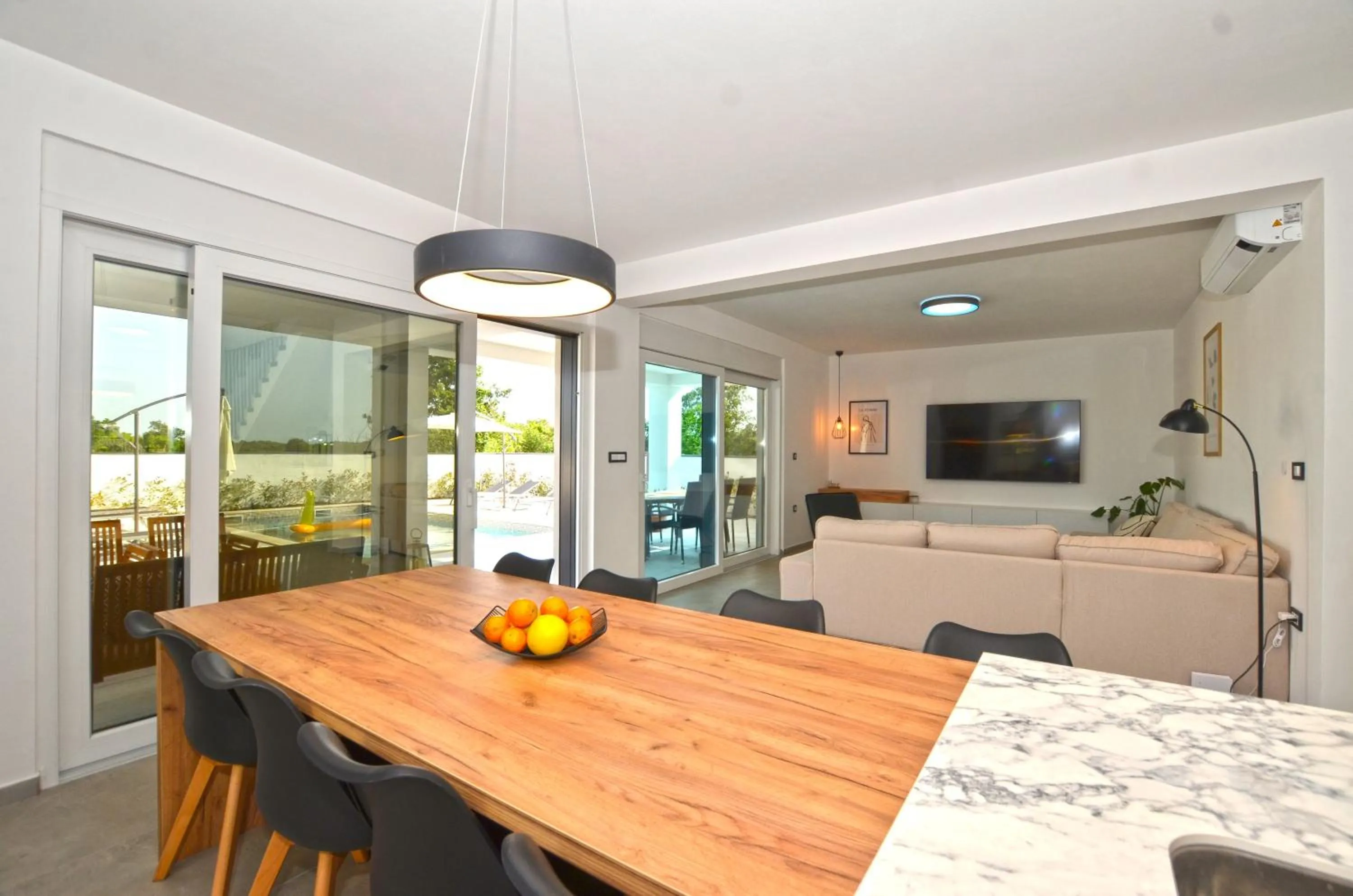 Living room in Villa 5H
