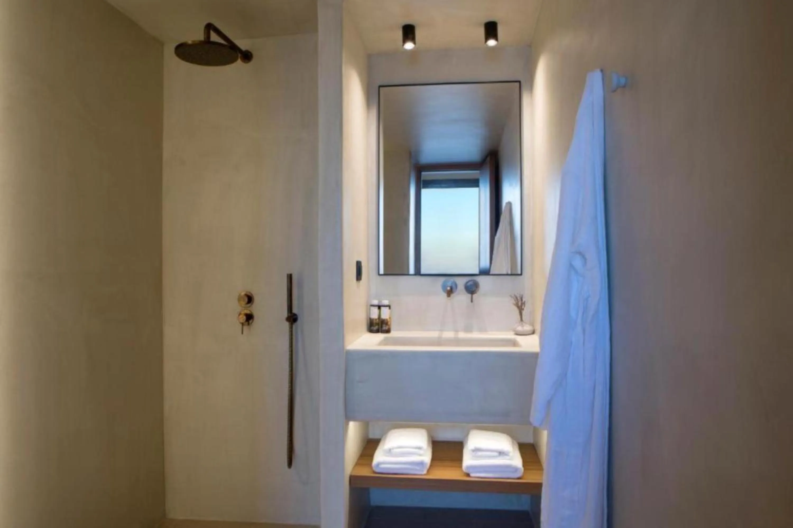 Shower in Elessa Hotel