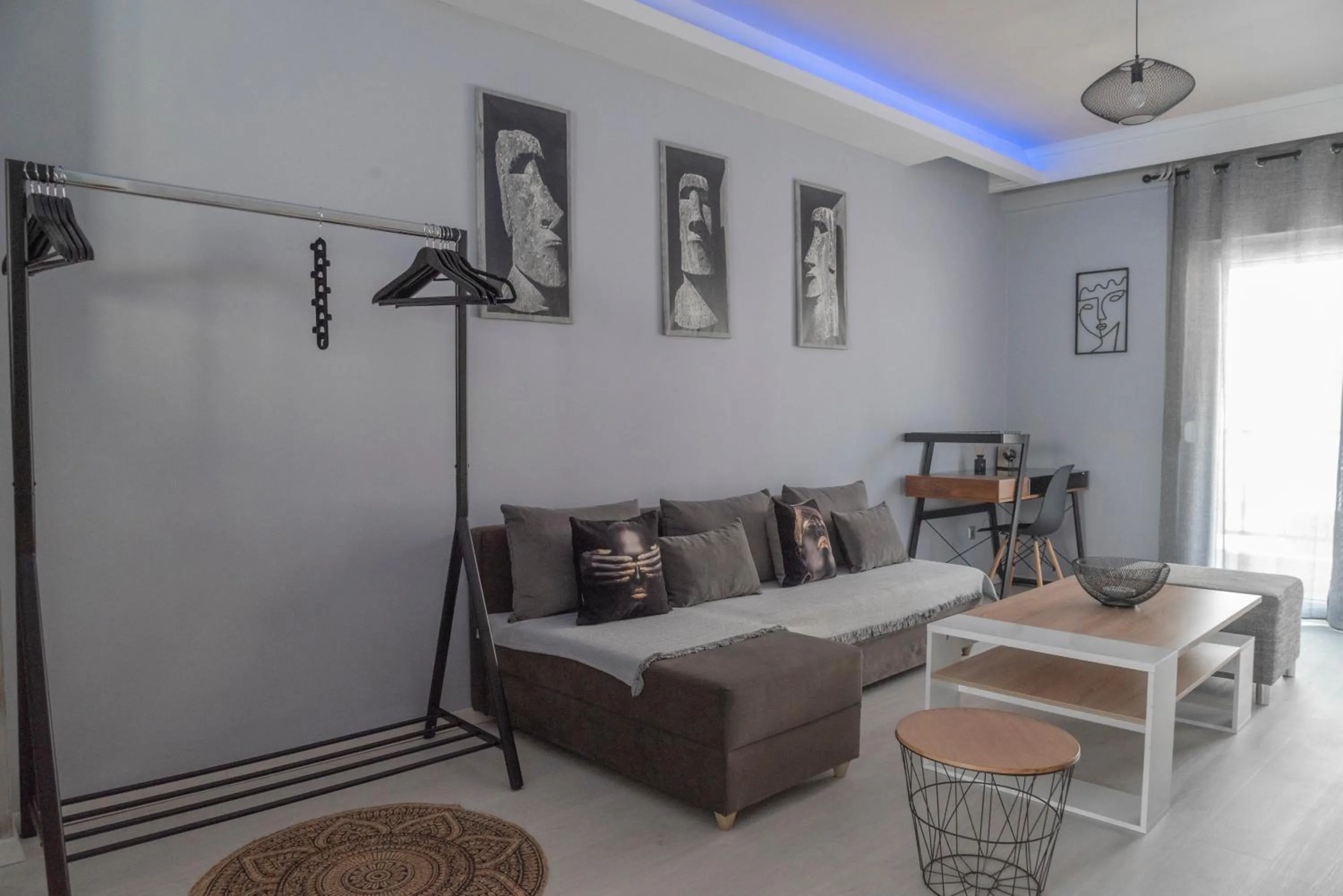 Living room in VIP Apt. Pezodromos Kalamarias