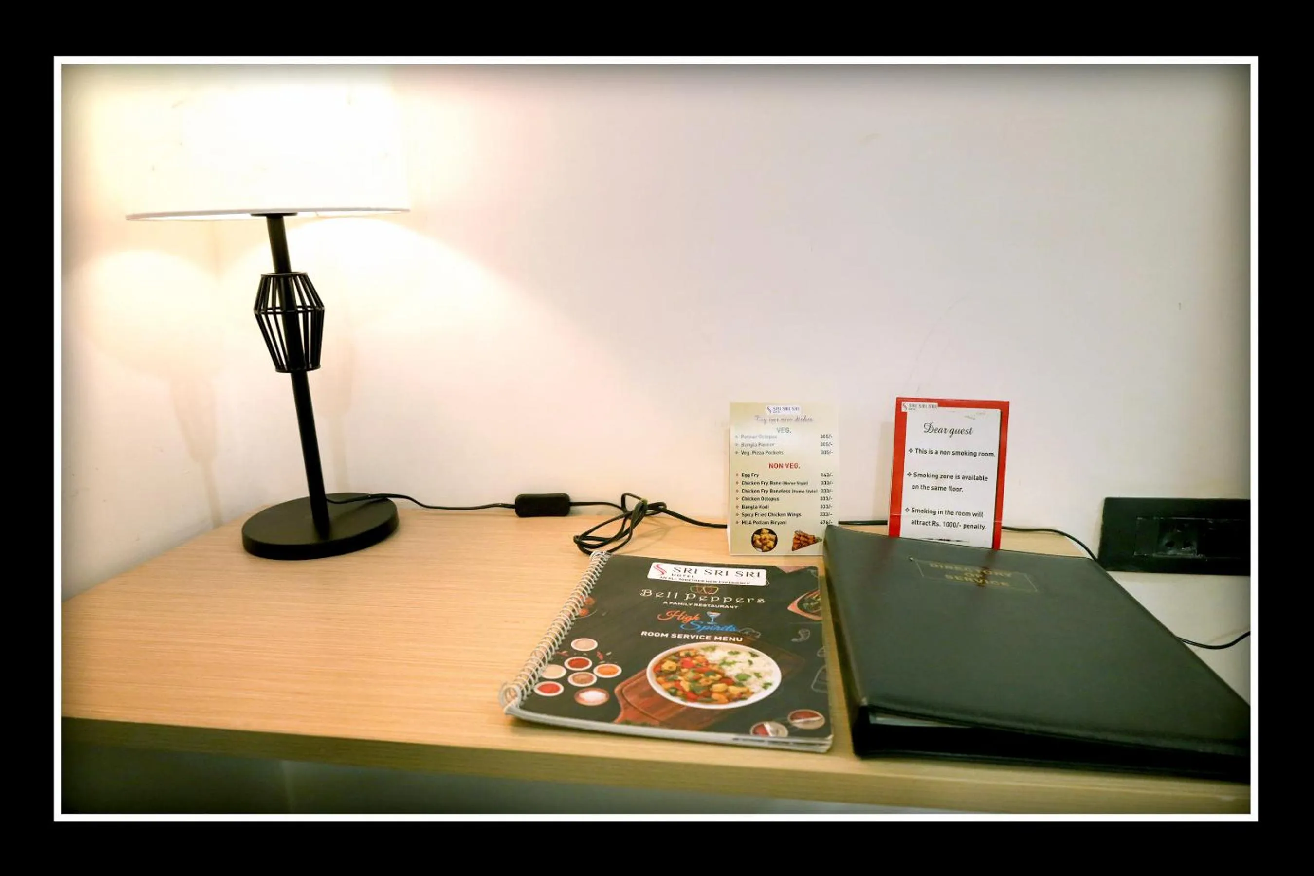 Food and drinks in Sri Sri Sri Excellency