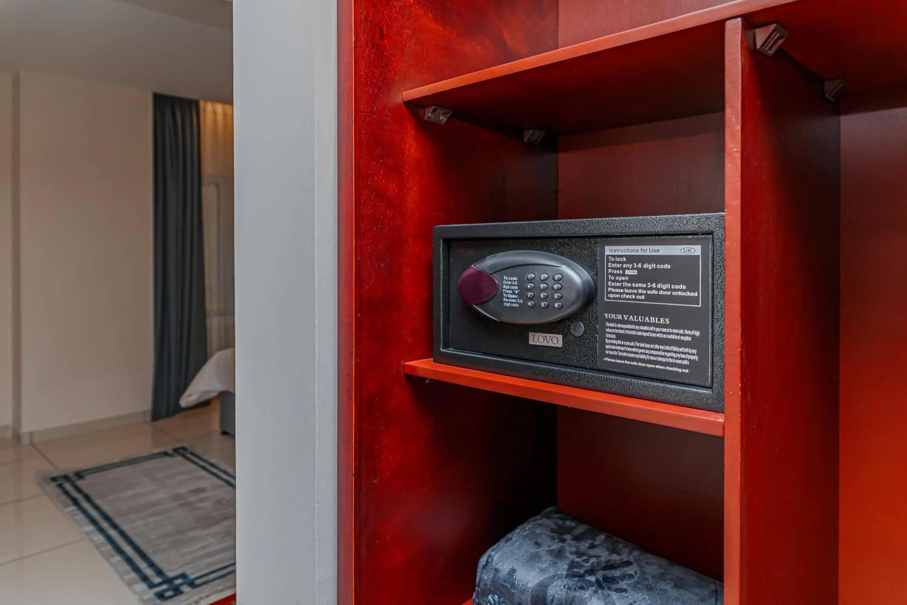 safe in Salalah International Hotel