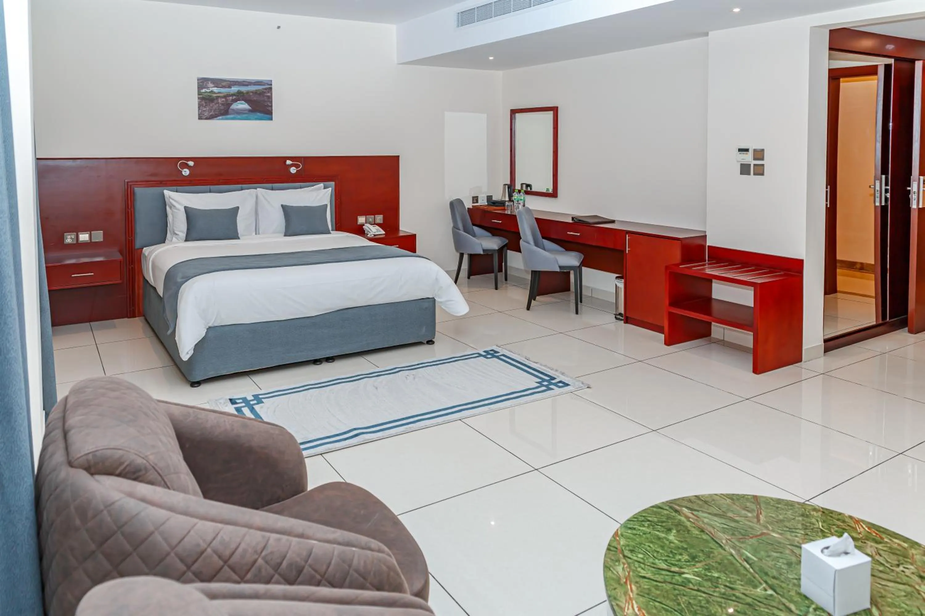 Bed in Salalah International Hotel