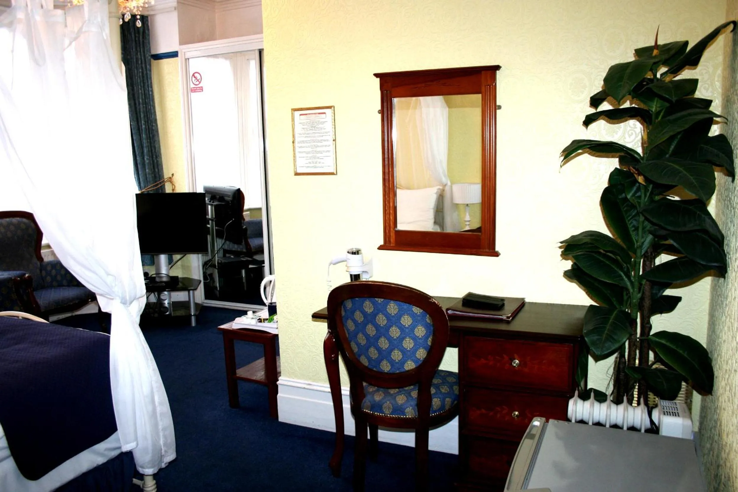 Decorative detail in Ilfracombe House Hotel - near Cliffs Pavilion