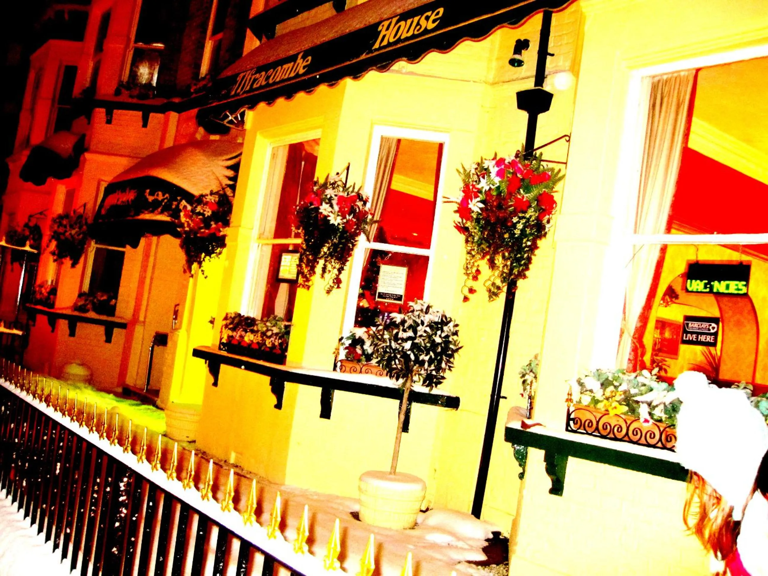 Facade/entrance in Ilfracombe House Hotel - near Cliffs Pavilion