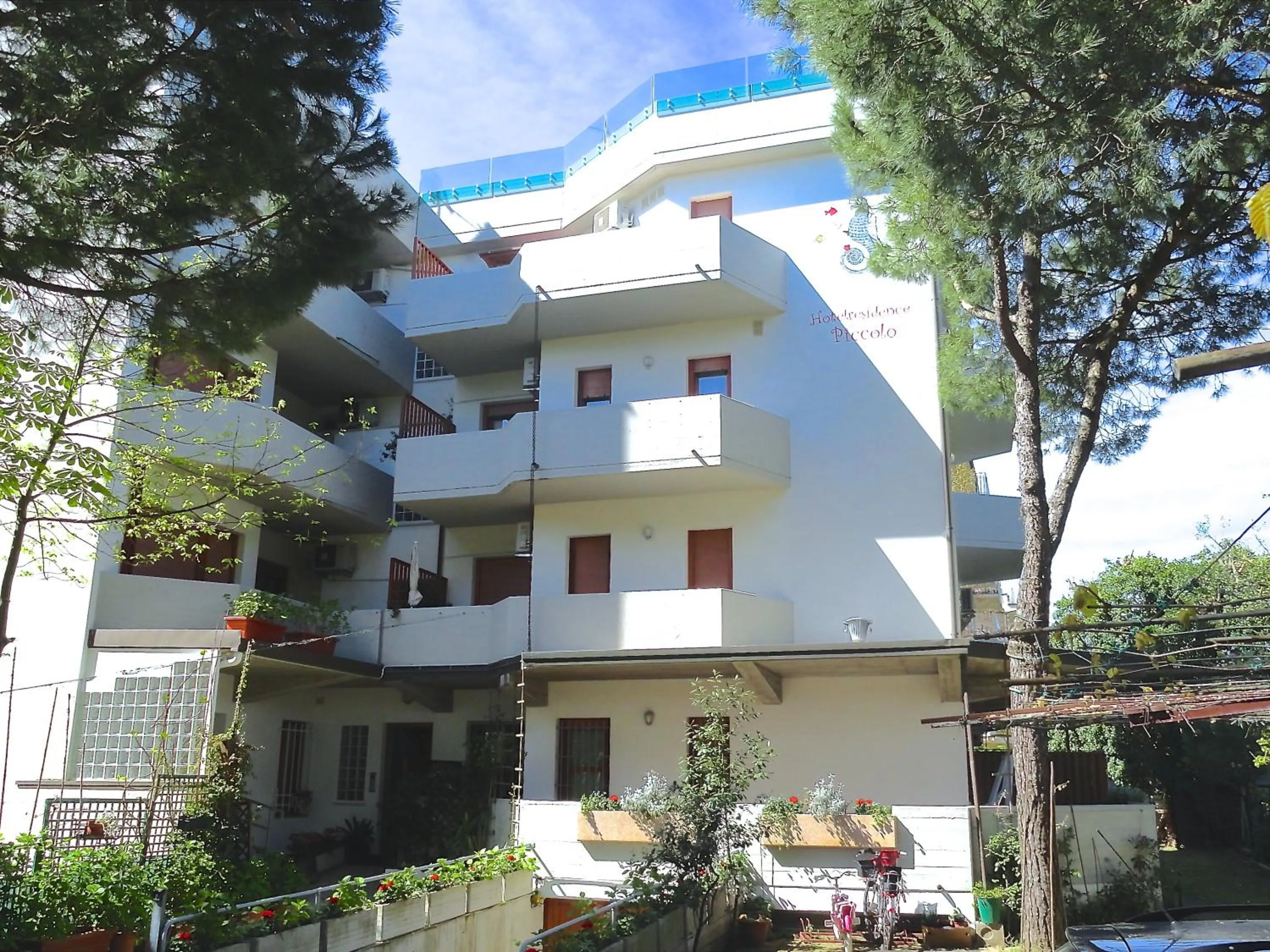 Facade/entrance in Residence Piccolo