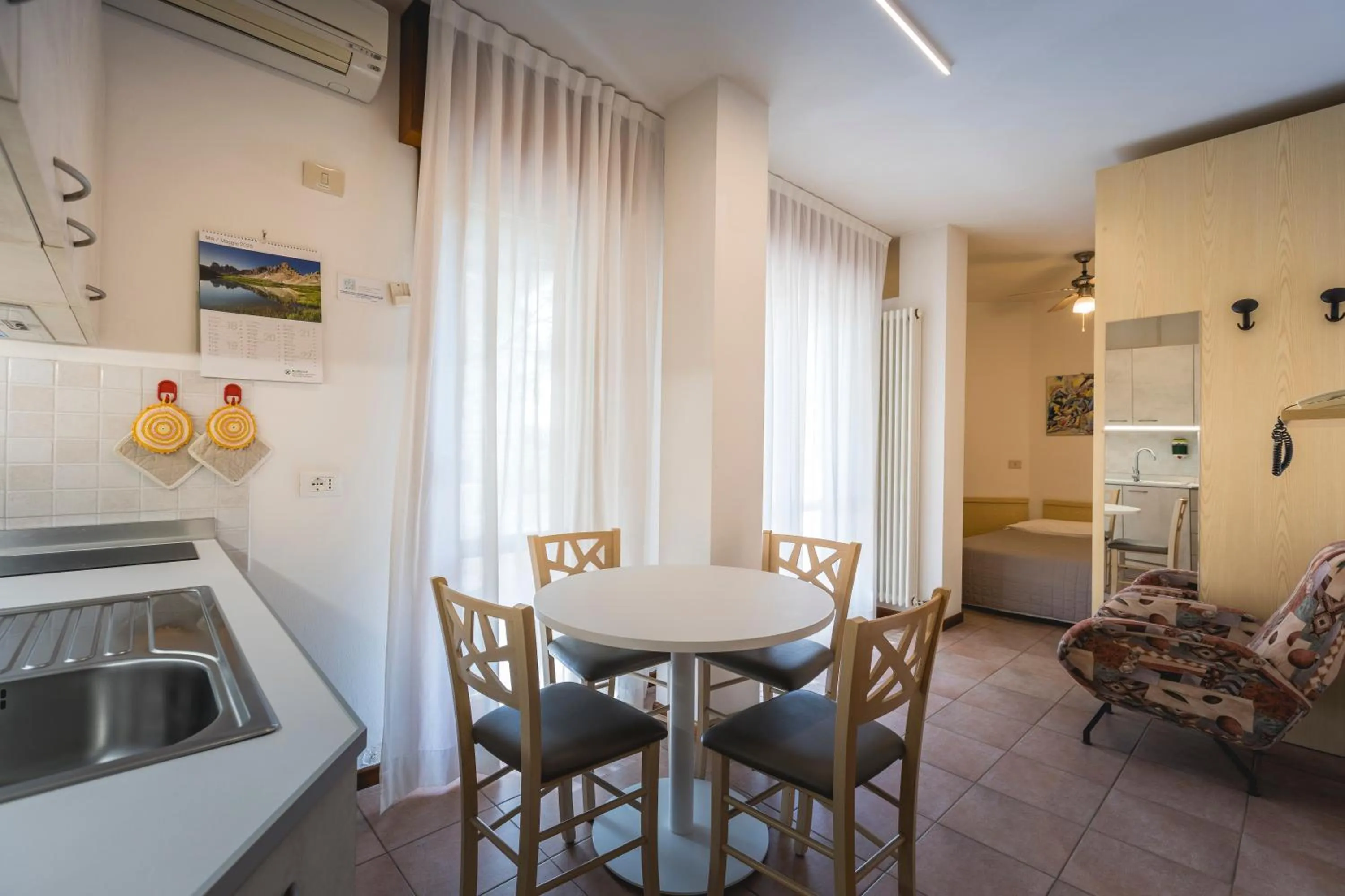 Dining area in Residence Piccolo