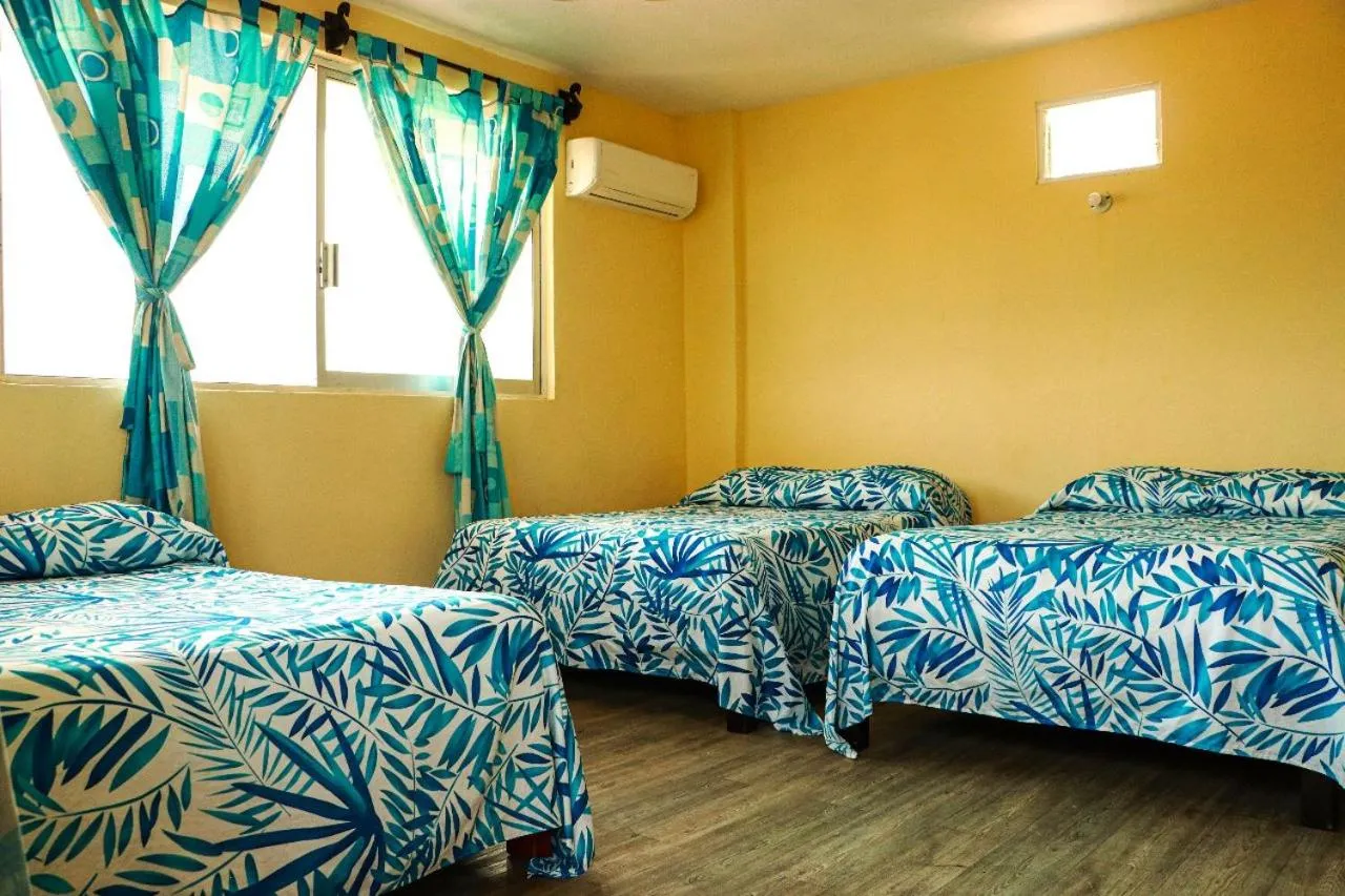 Bed in Hotel Rivera Del Mar