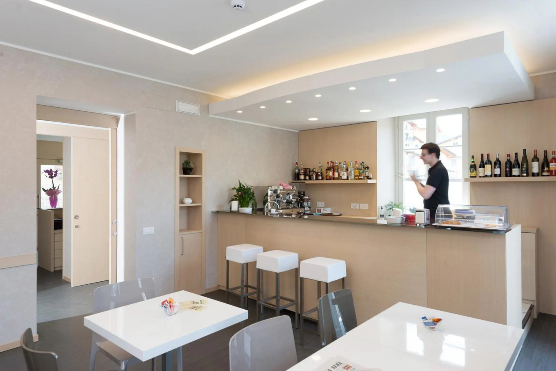 Lounge or bar in Hotel Helvetia