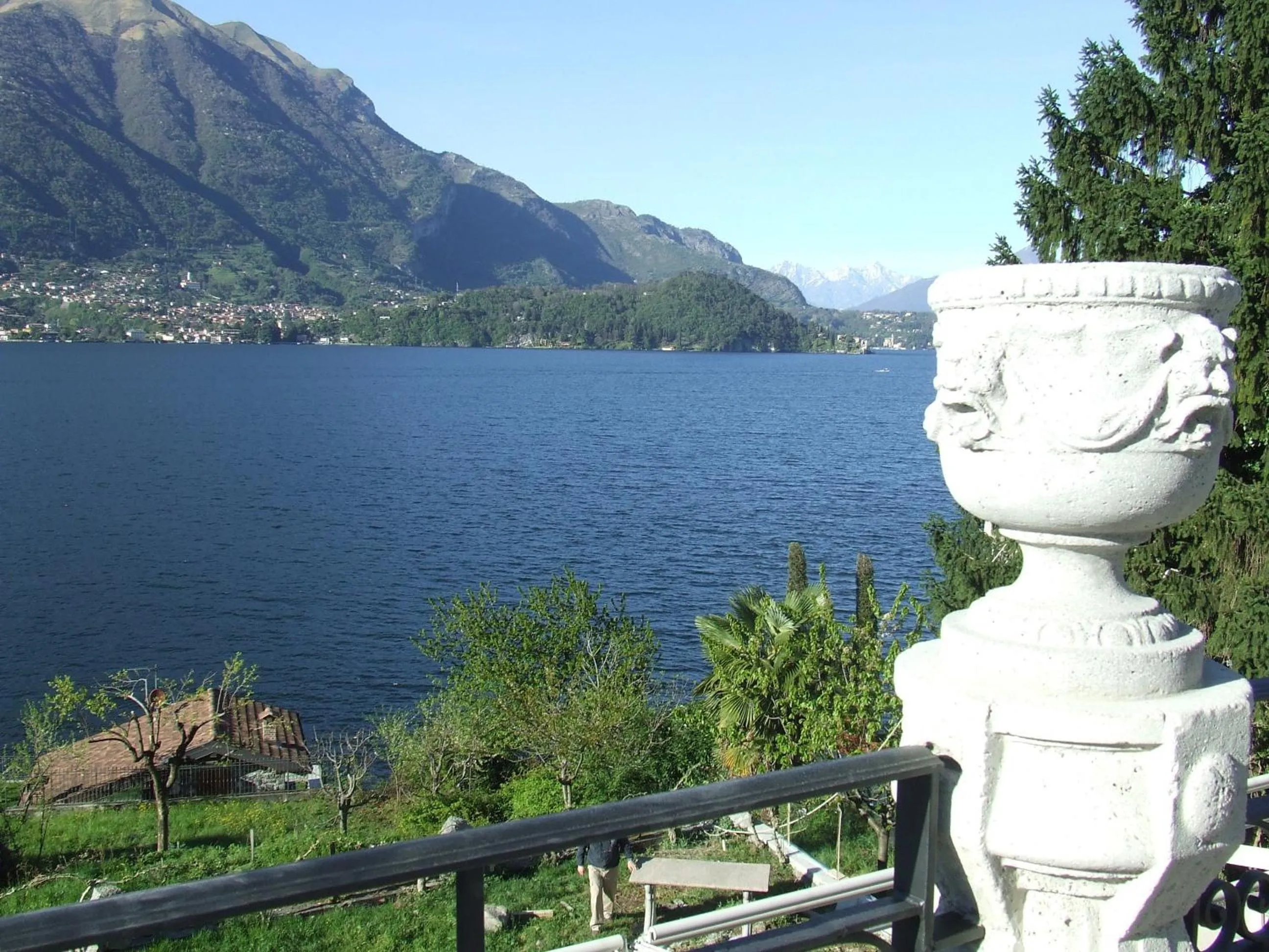 Lake view in Hotel Helvetia