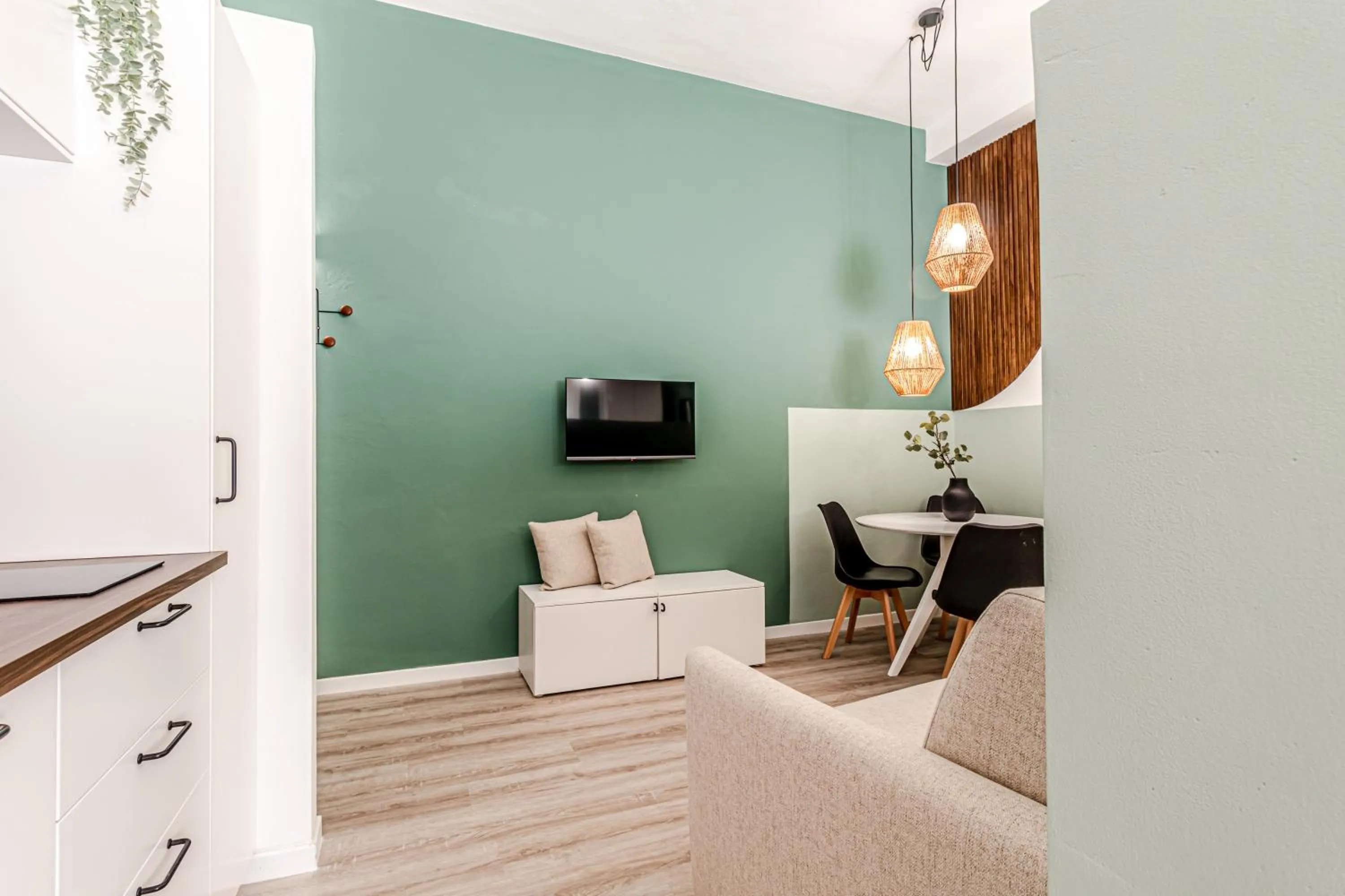 Kitchen or kitchenette in Japandi, Appartamento Zona Porto Mediceo Livorno