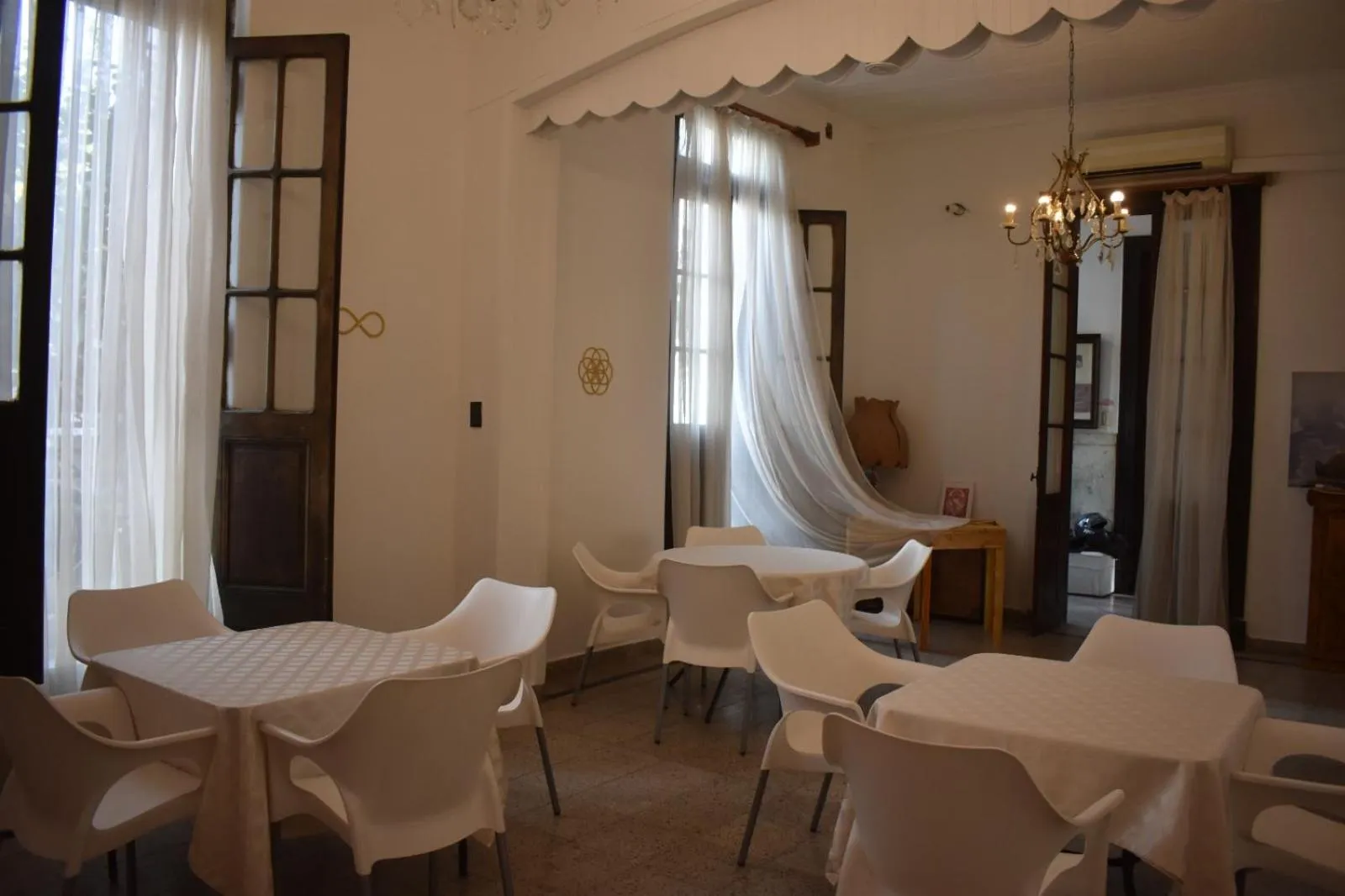 Seating area in Ñanderoga B&B