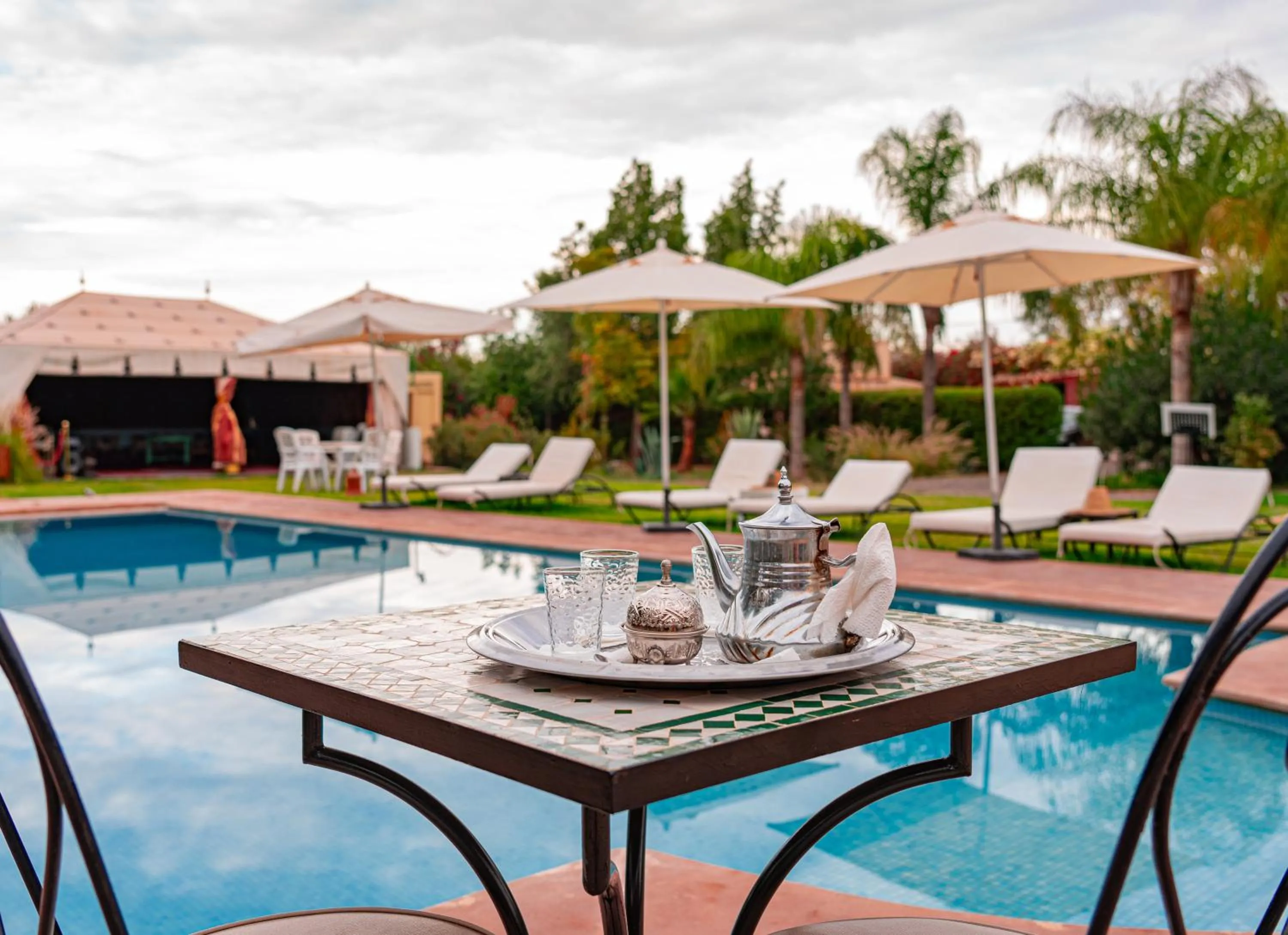 Garden in Villa Baddi Marrakech