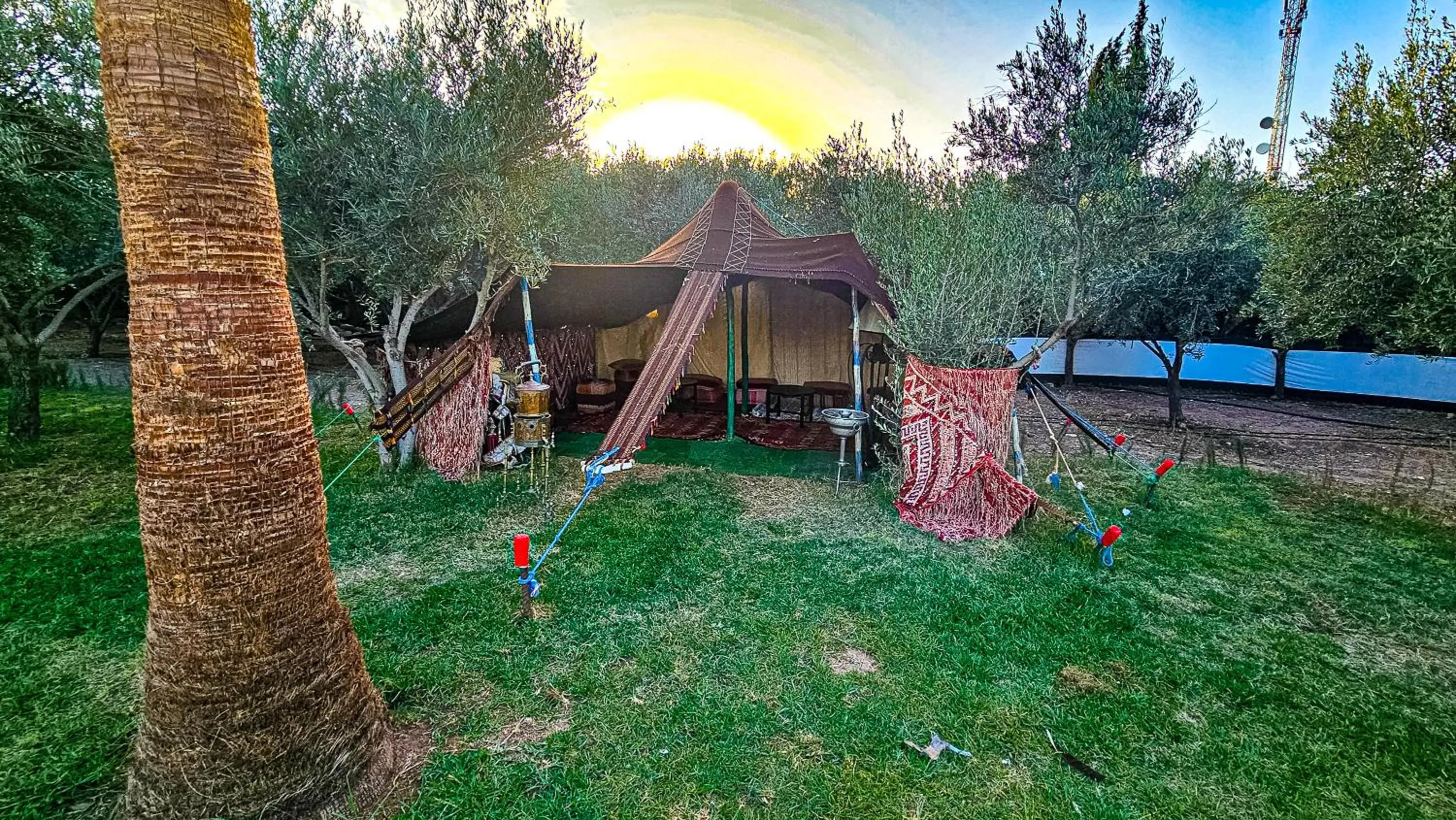Natural landscape in Villa Baddi Marrakech