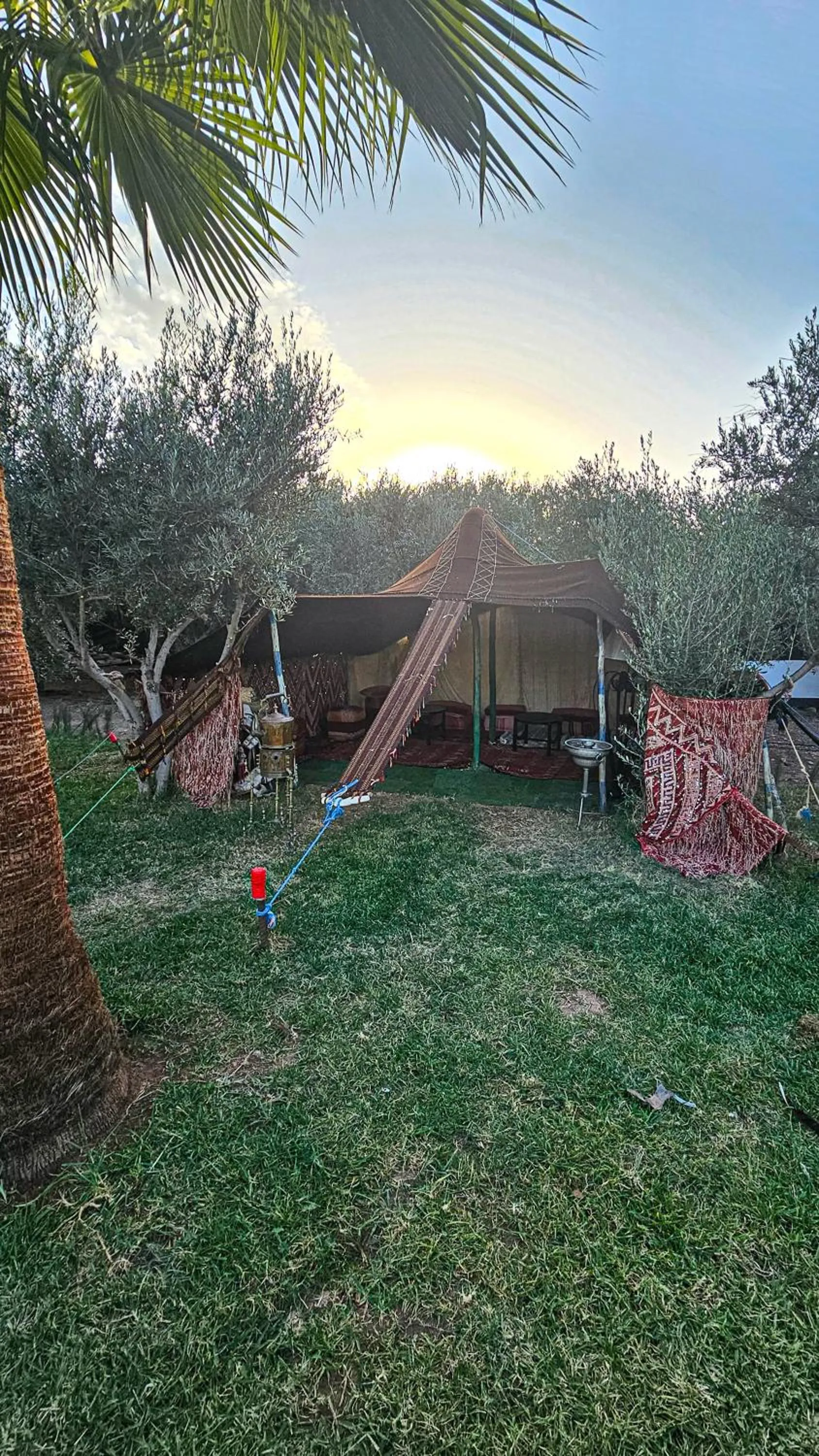 Natural landscape in Villa Baddi Marrakech