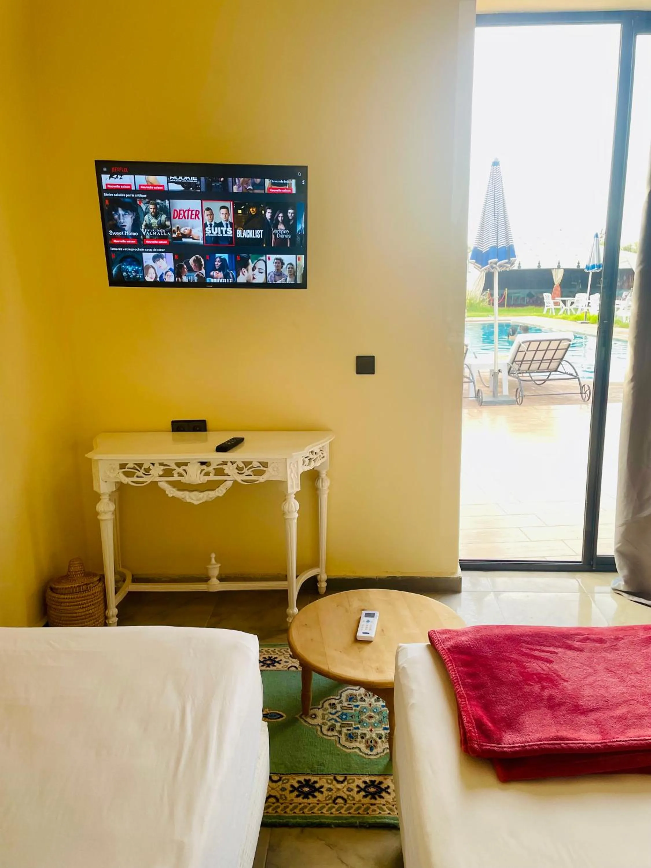 Bed in Villa Baddi Marrakech