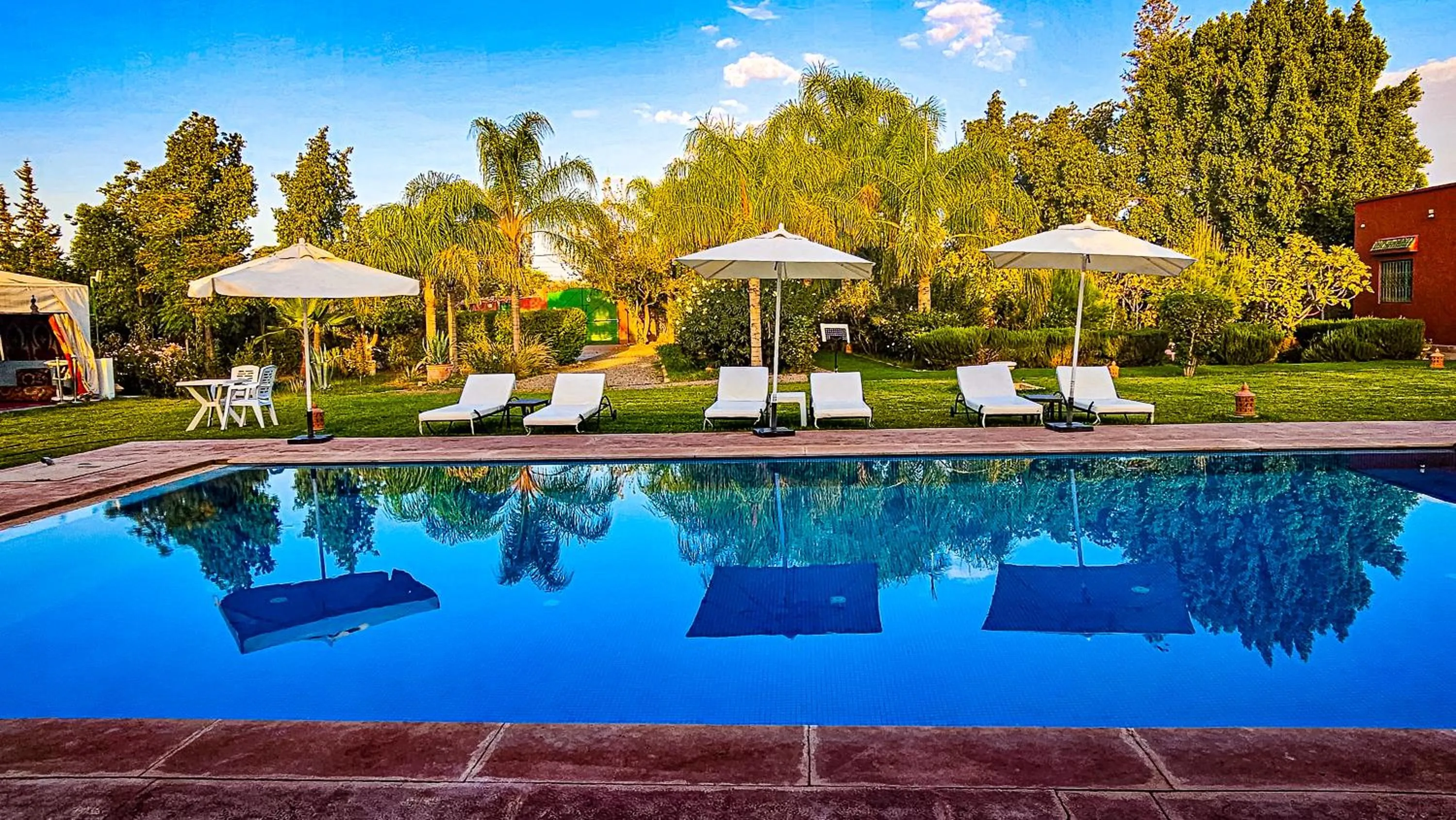 Garden in Villa Baddi Marrakech