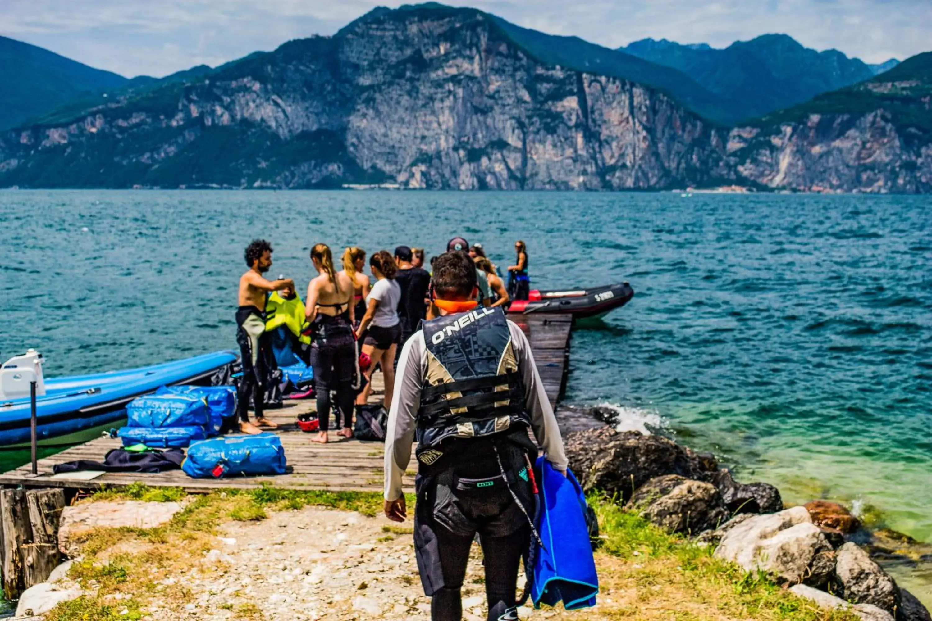 Windsurfing in Hotel Caribe - Garda Lake Collection