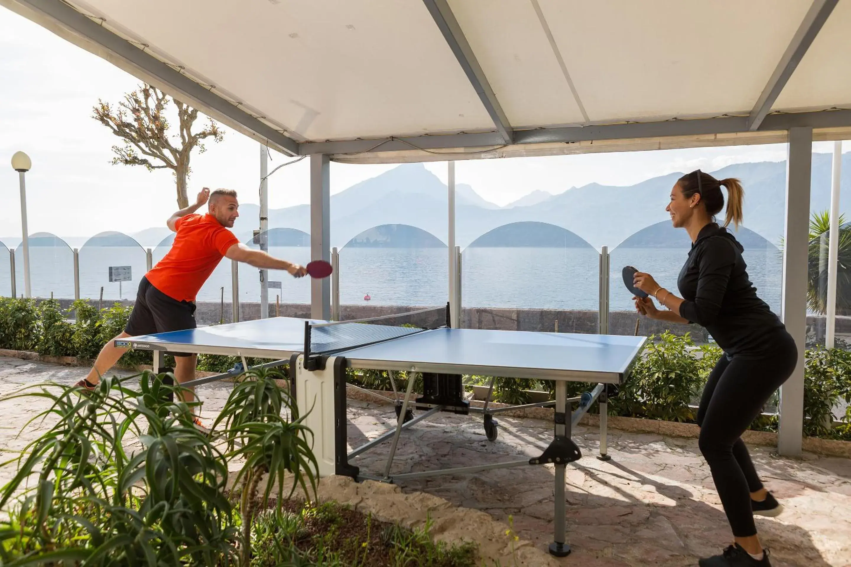 Table Tennis in Hotel Caribe - Garda Lake Collection