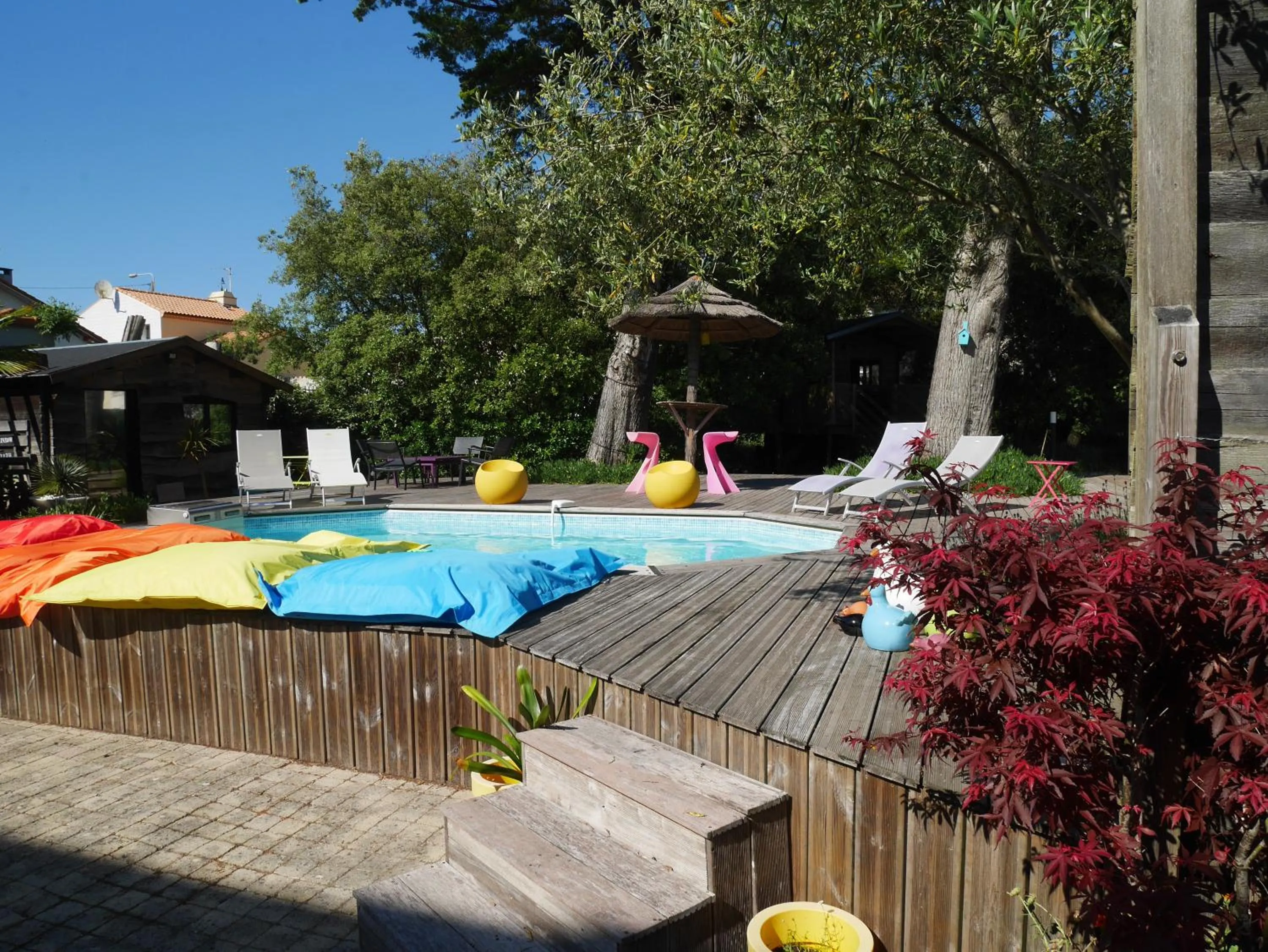 Balcony/Terrace in Le Gage location de vacance à la semaine