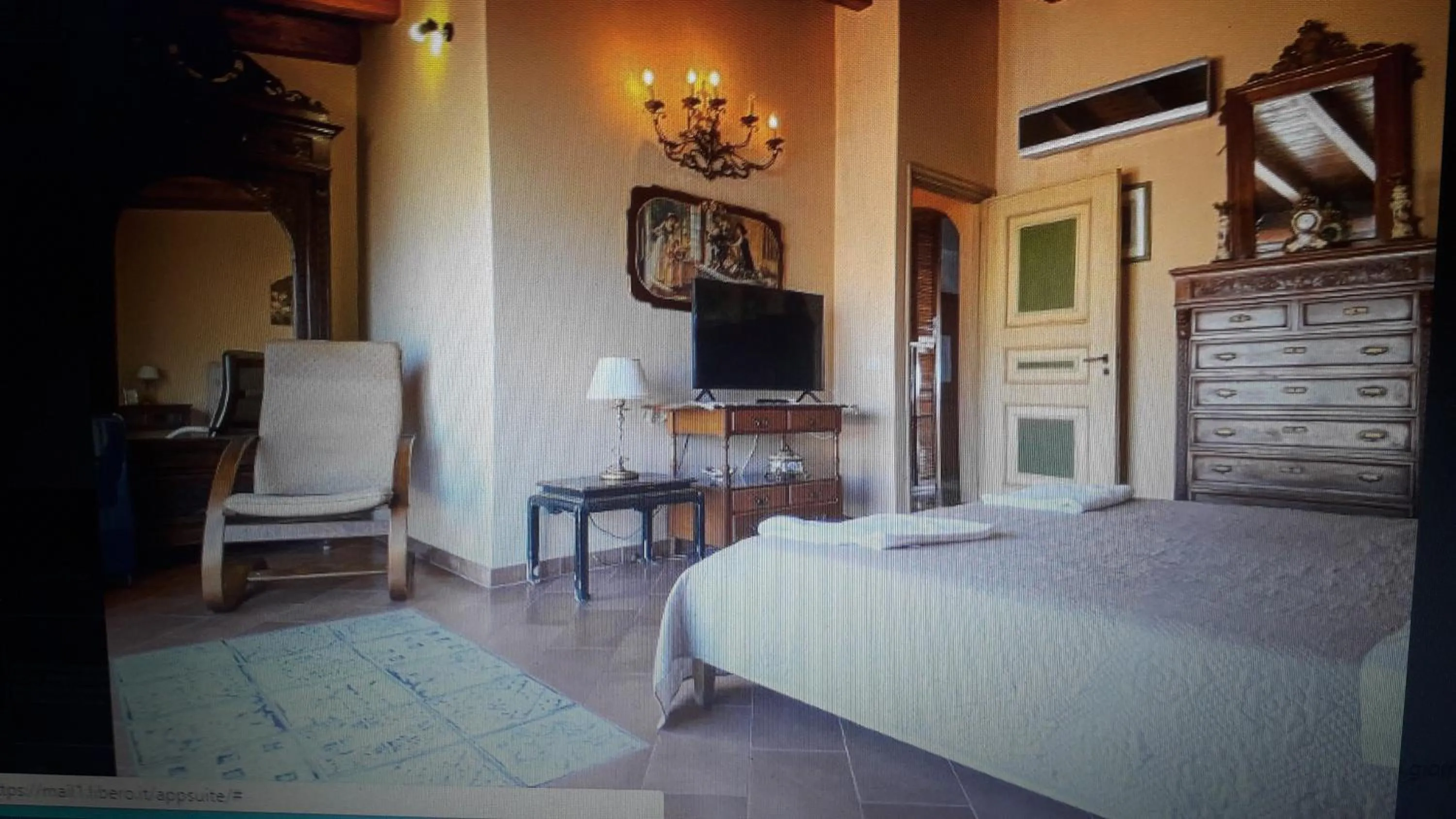 Bed in I Faraglioni Comfort Rooms
