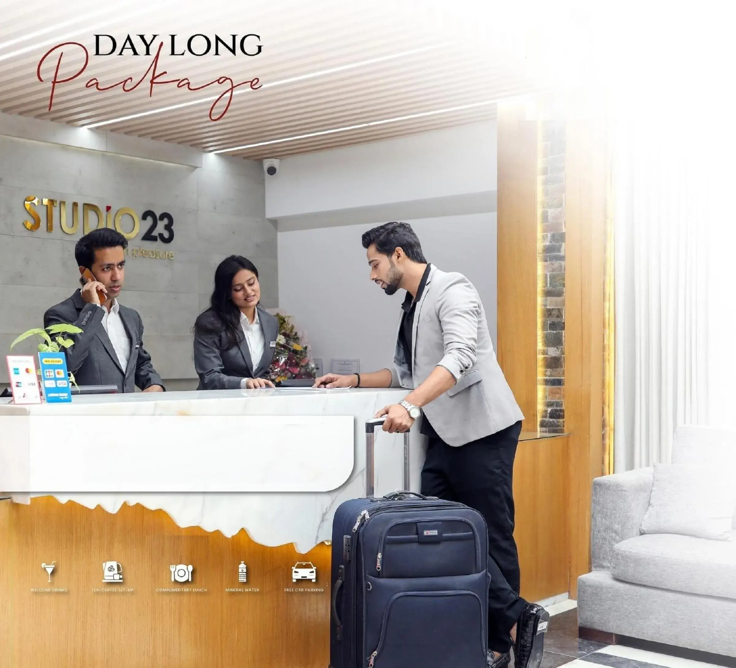 Lobby or reception in HOTEL STUDiO23 Lobby or reception in HOTEL STUDiO23