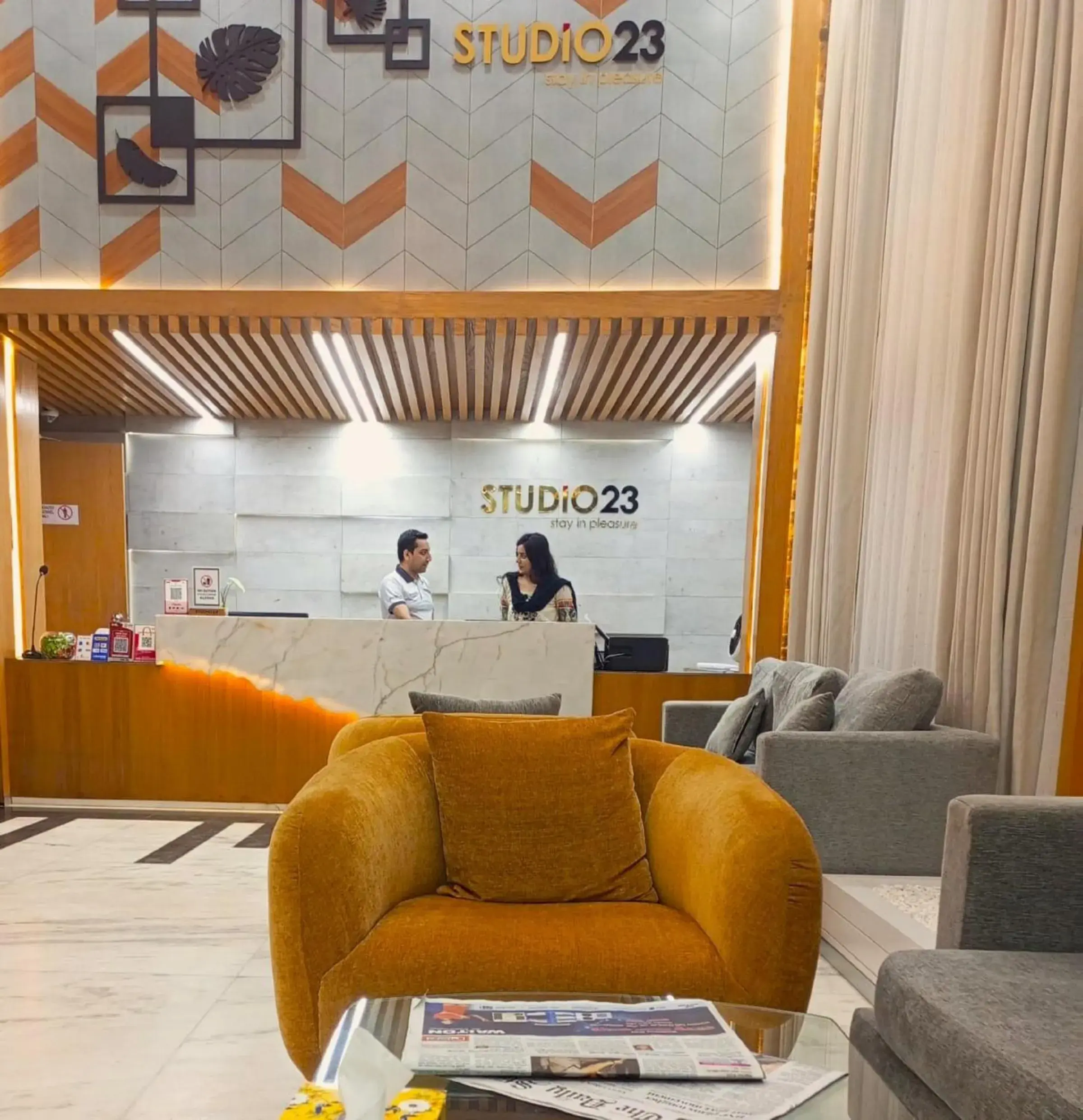 Lobby or reception in HOTEL STUDiO23 Lobby or reception in HOTEL STUDiO23