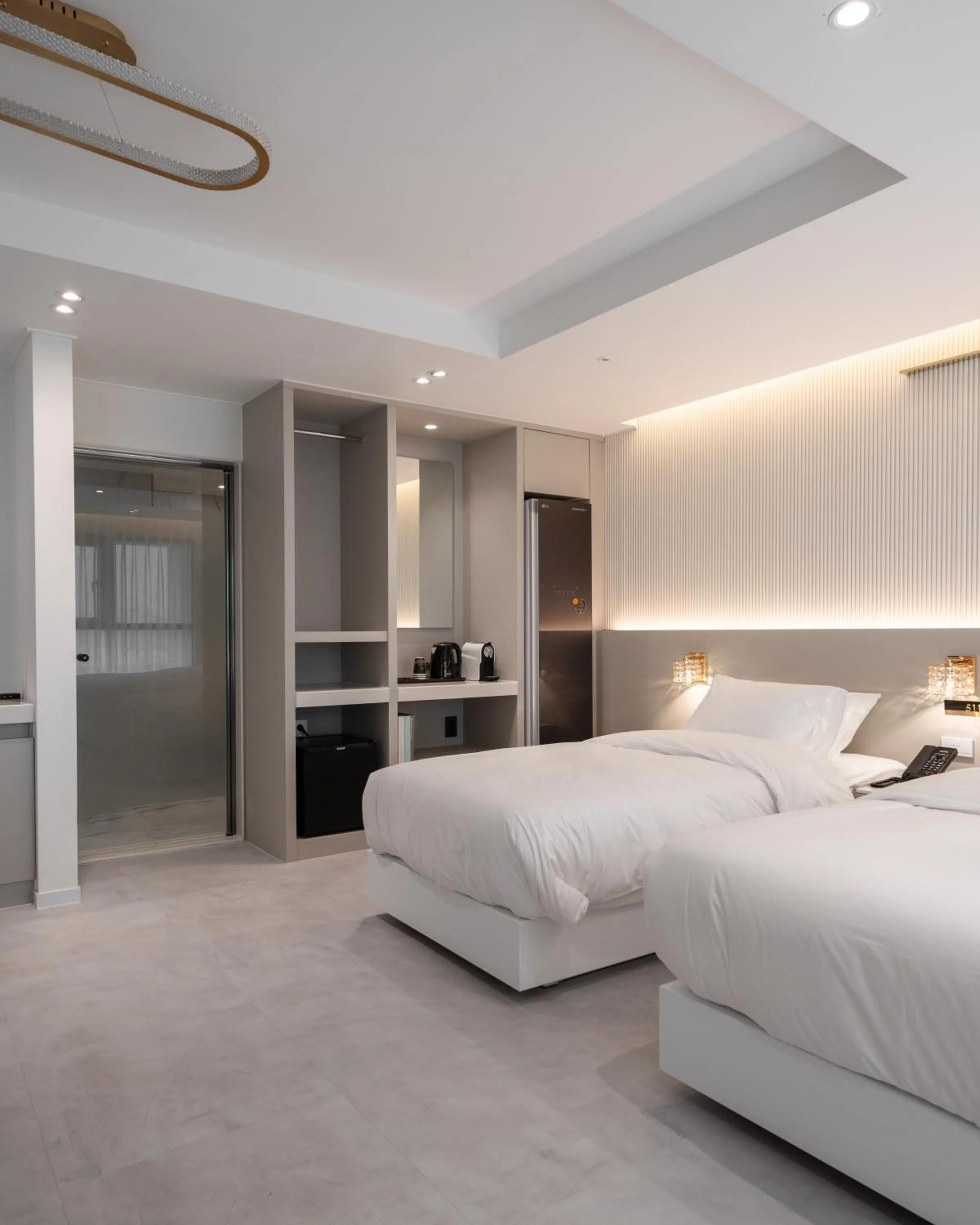 Bed in Gunsan Stay Tourist Hotel