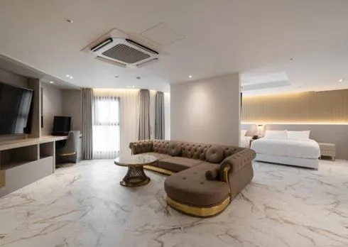 Bed in Gunsan Stay Tourist Hotel