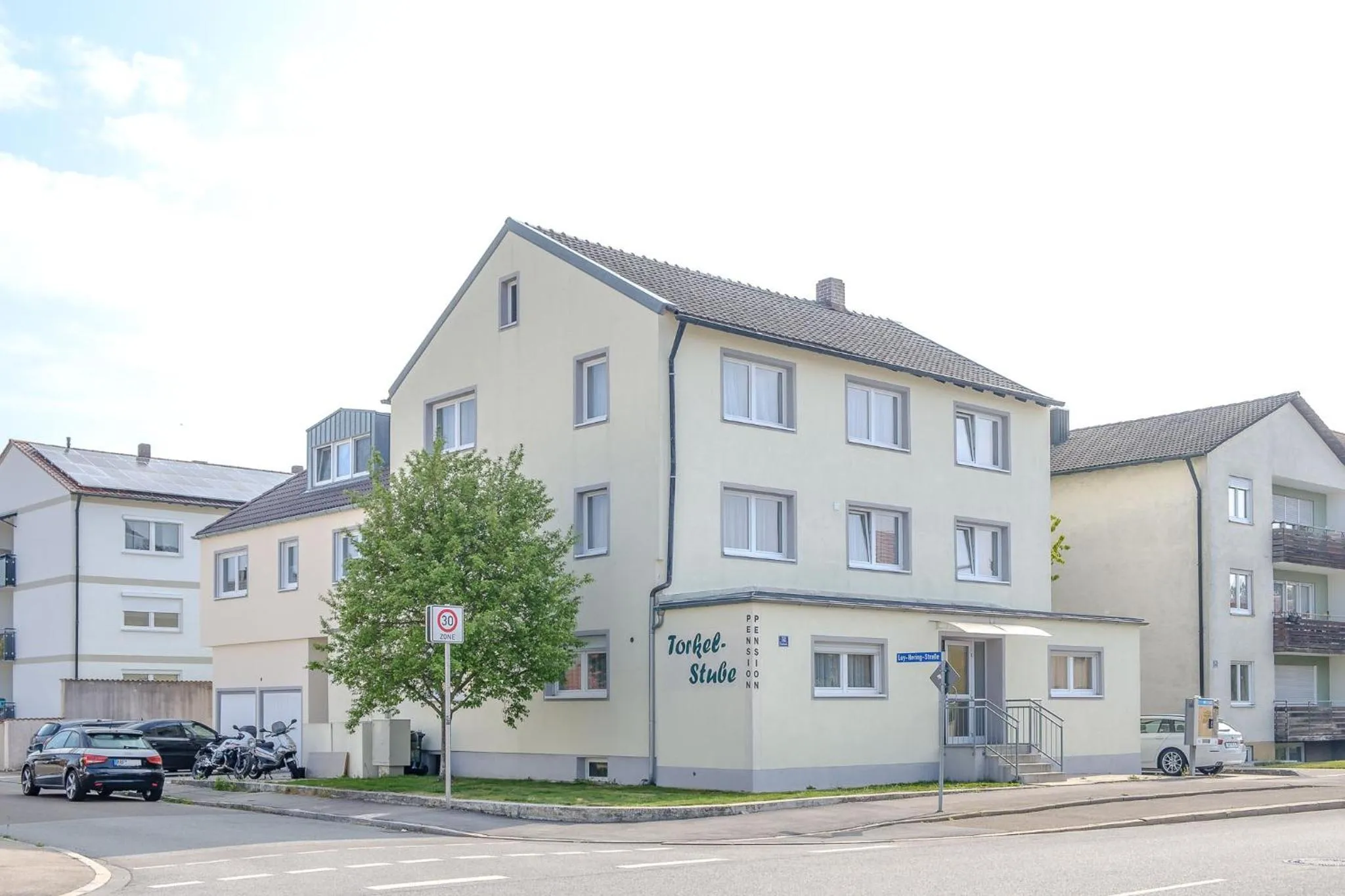 Property building in Pension Torkel-Stube