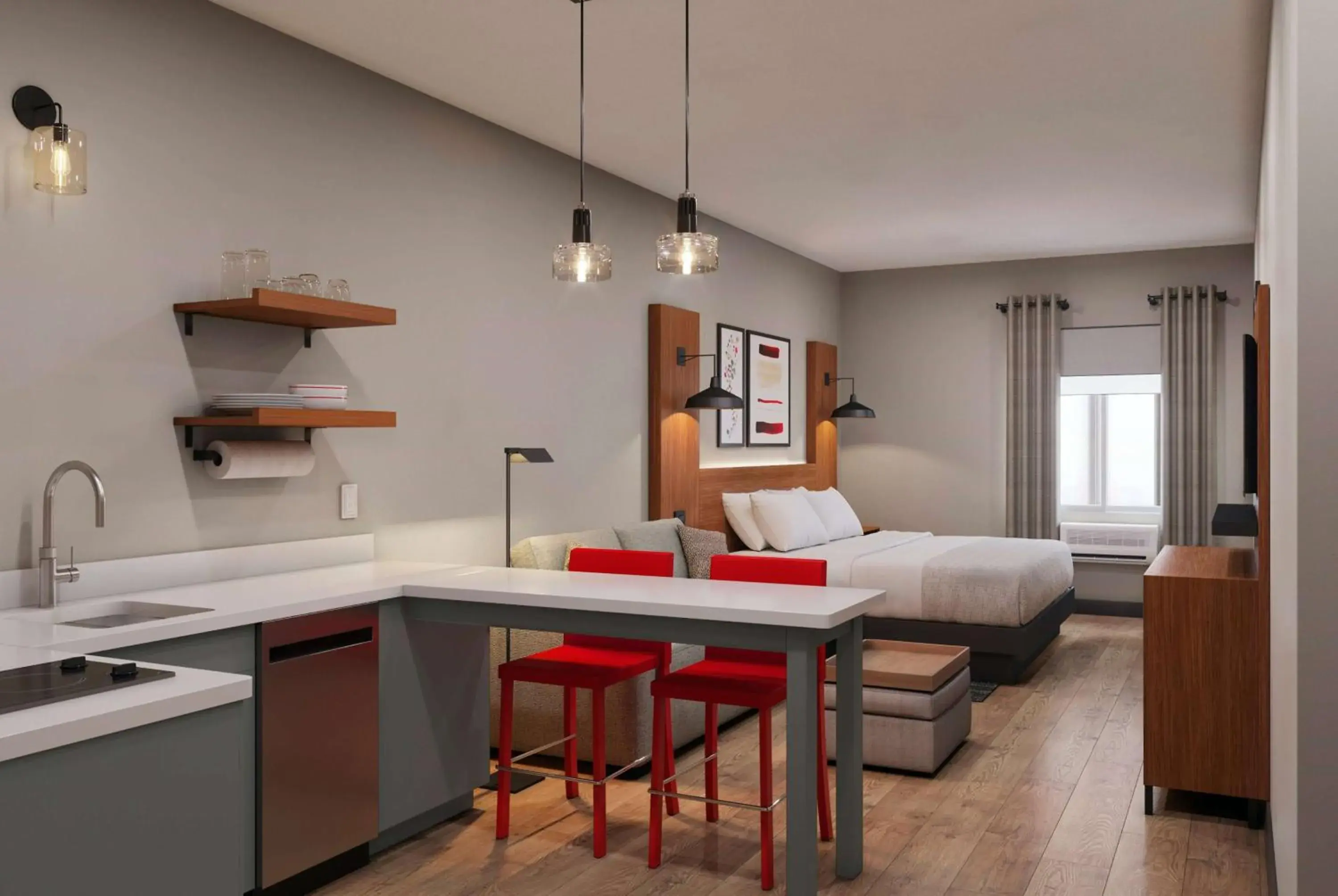 Bed in Hawthorn Extended Stay by Wyndham Mount Laurel Moorestown Bed in Hawthorn Extended Stay by Wyndham Mount Laurel Moorestown