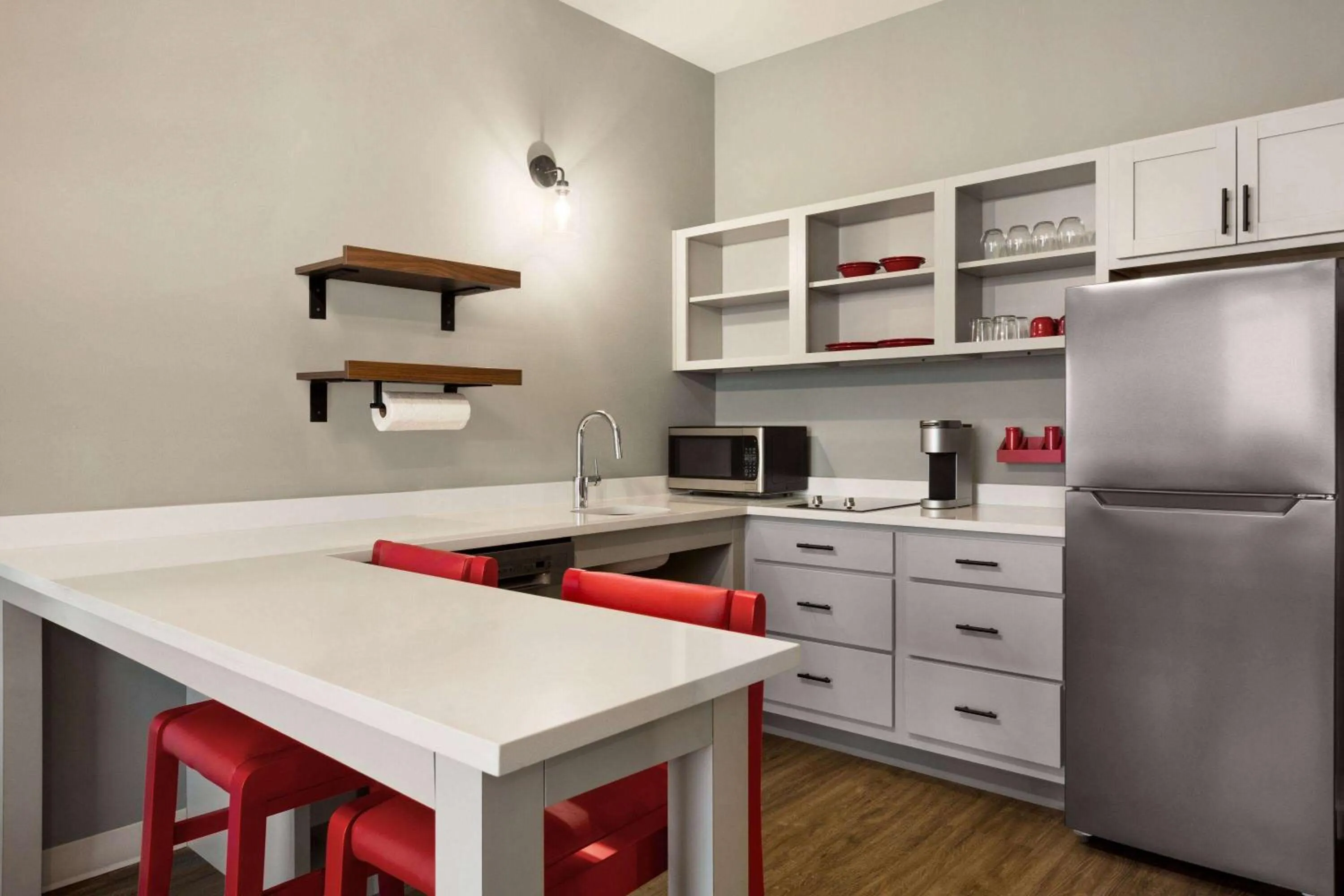 Kitchen or kitchenette in Hawthorn Extended Stay by Wyndham Mount Laurel Moorestown