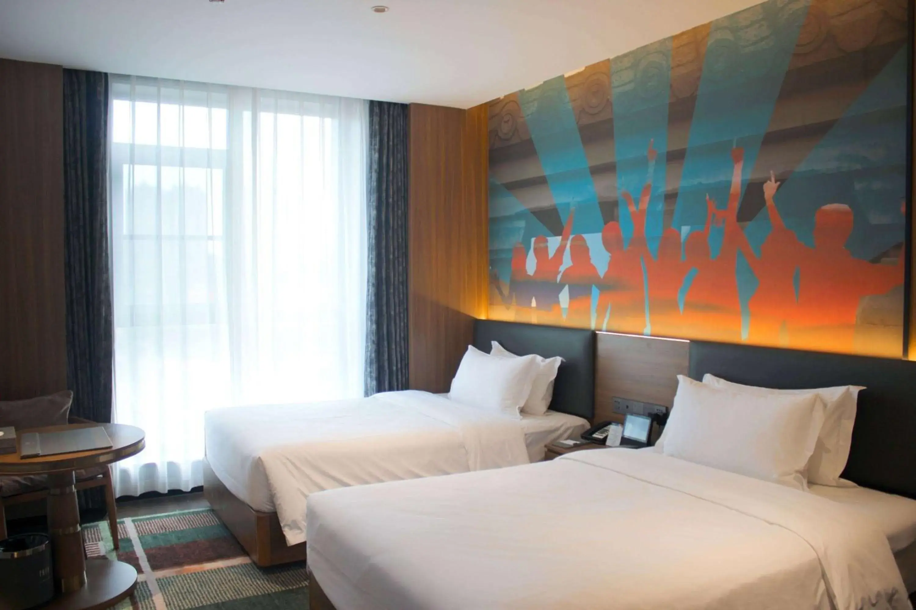 Twin Room in TRYP By Wyndham Zizhou Twin Room in TRYP By Wyndham Zizhou