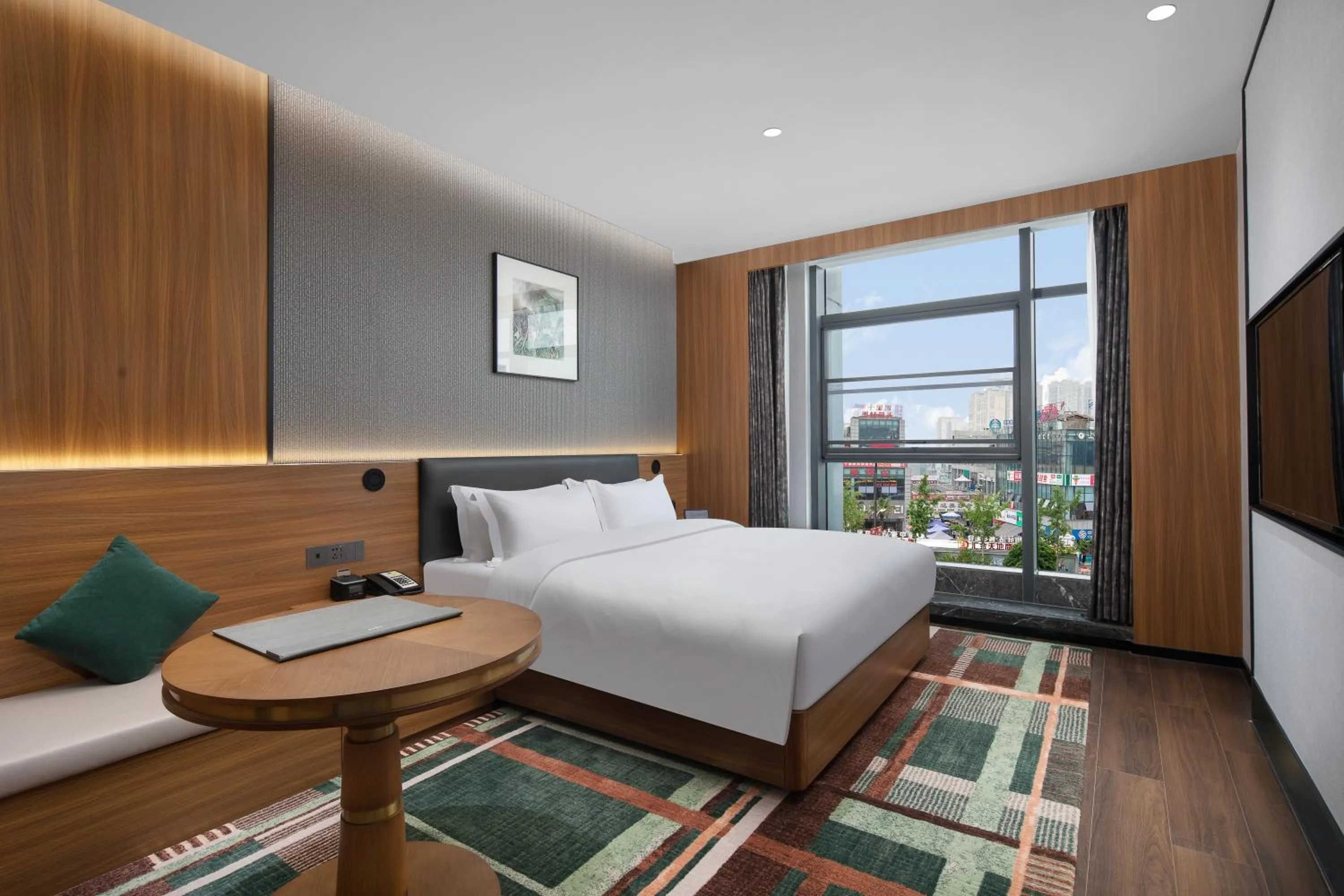 Bed in TRYP By Wyndham Zizhou