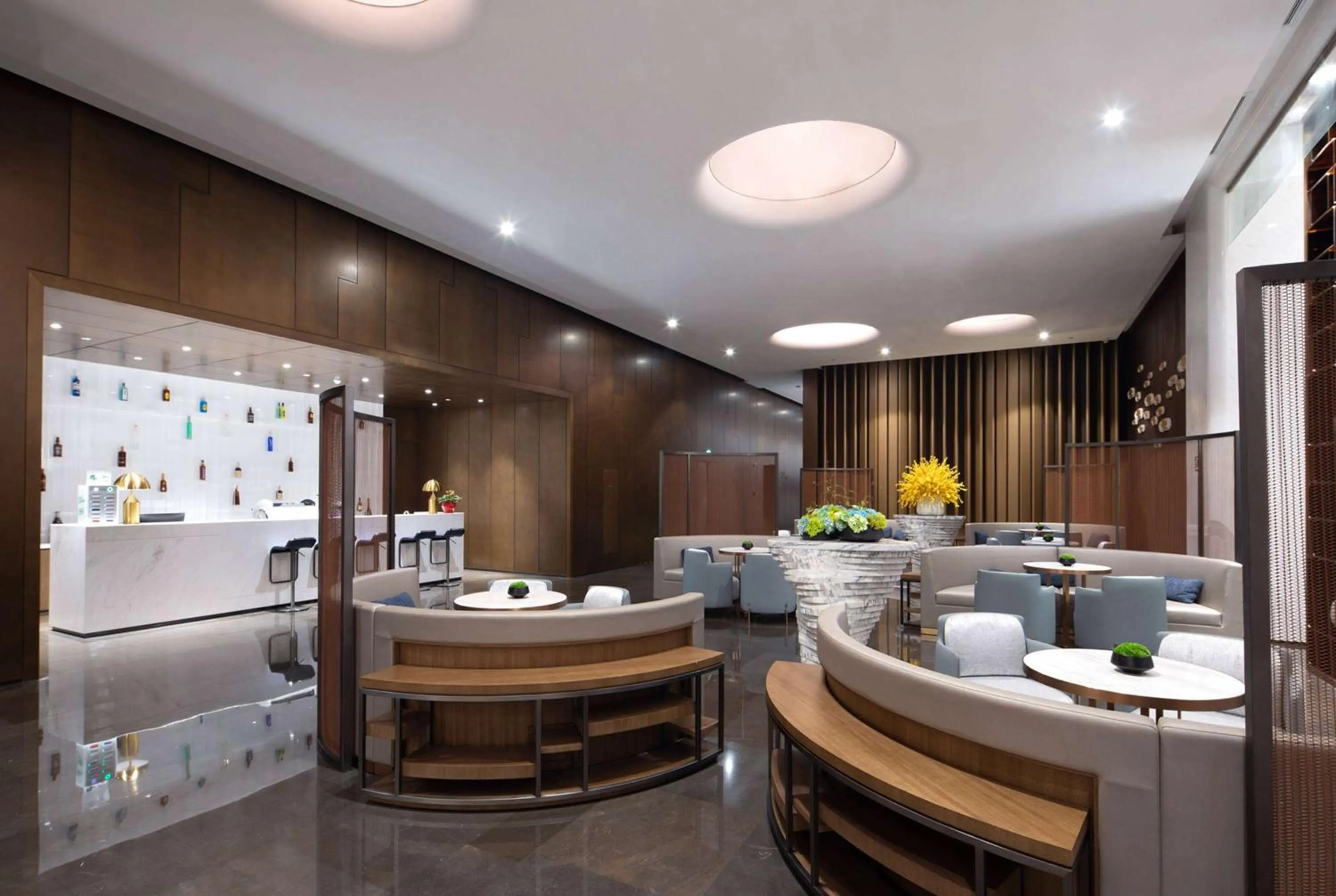 Lobby or reception in Wyndham Garden Shenzhen Longhua