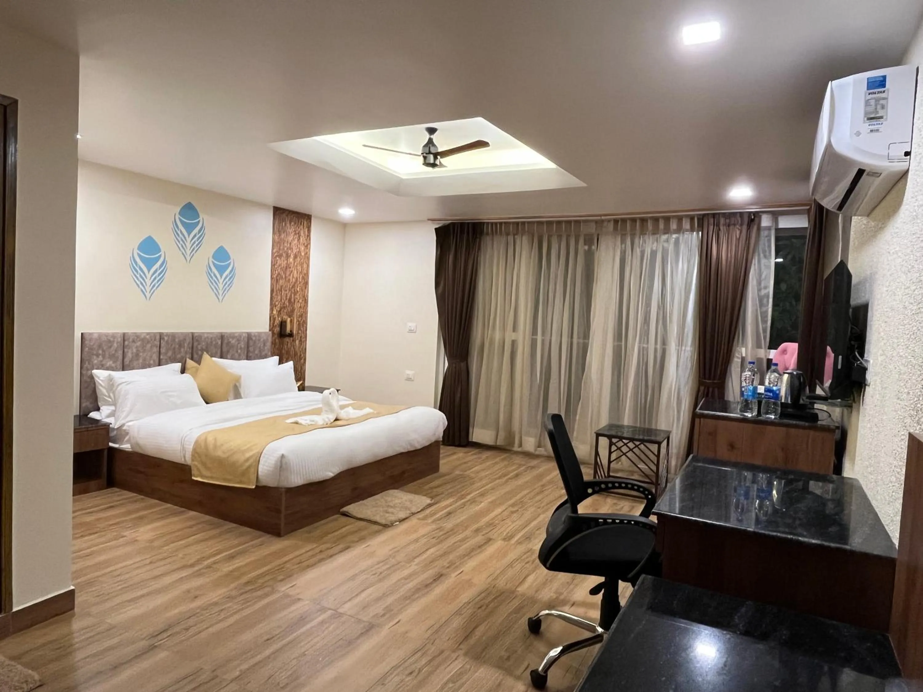 Bedroom, Bed in NIVEDAN HOTEL AND RESORT