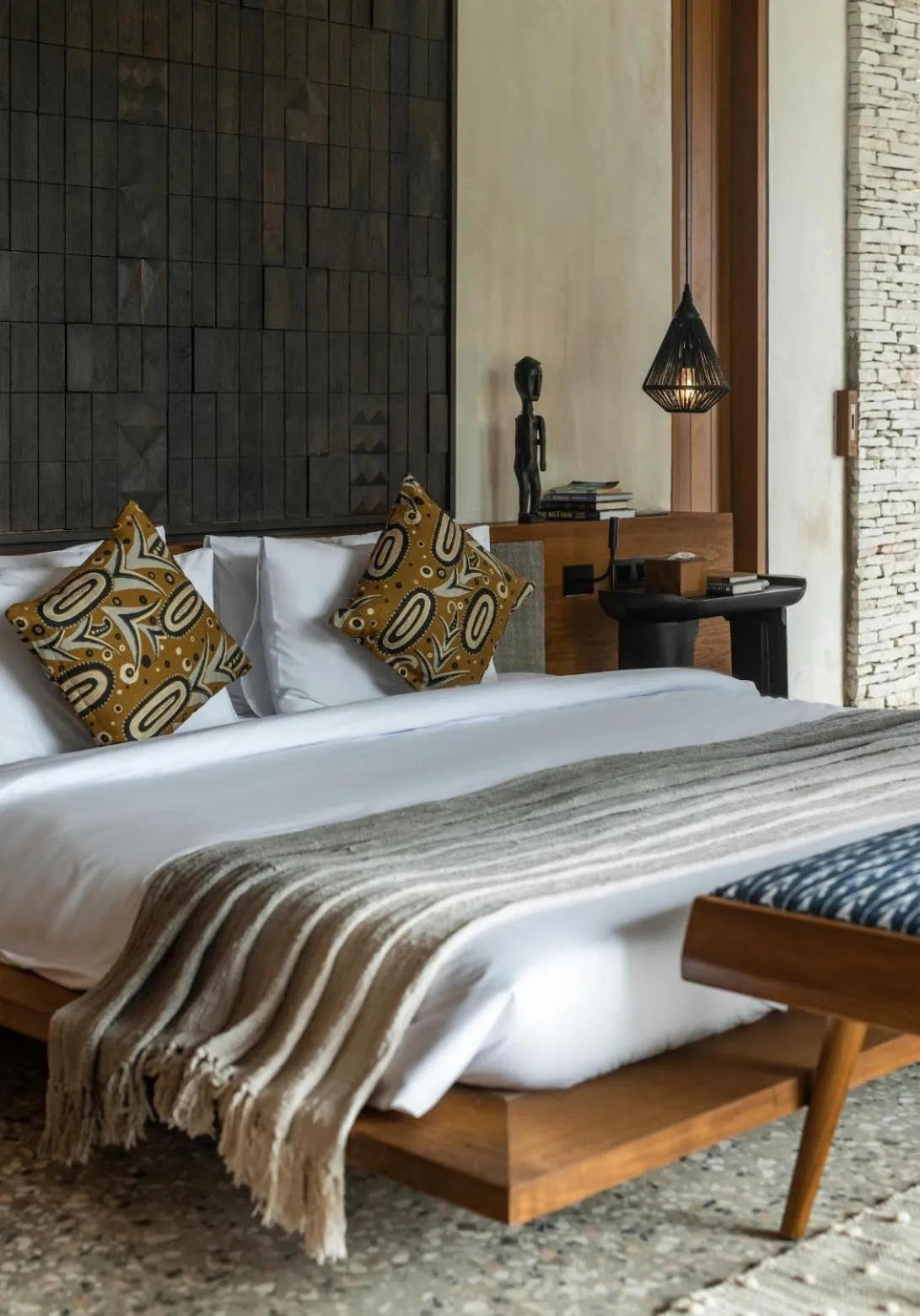 Bed in Cap Karoso Sumba - a member of Design Hotels