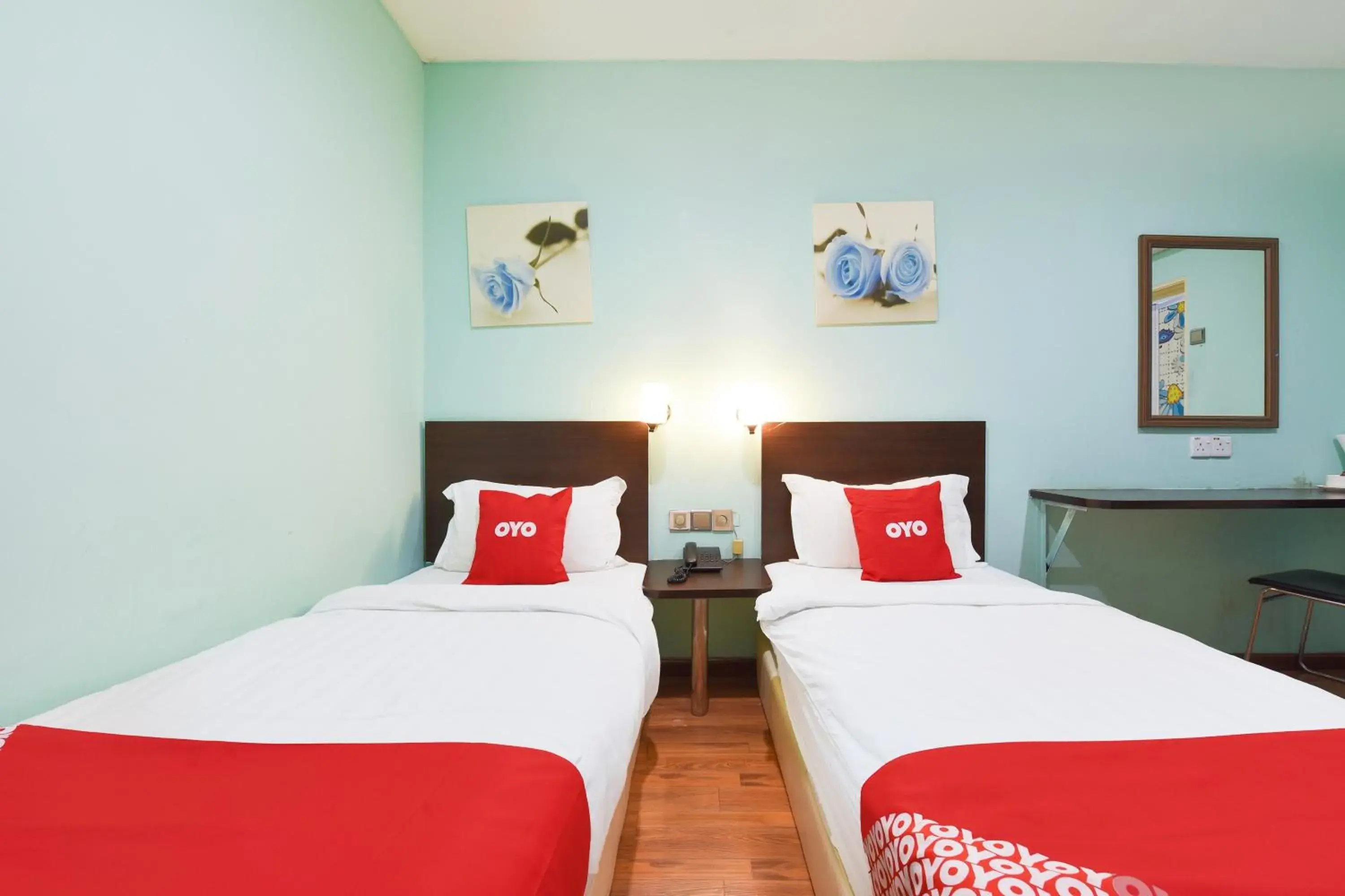 Bedroom, Bed in Hotel O G Home Hotel, Kota Bharu, Kelantan. Bedroom, Bed in Hotel O G Home Hotel, Kota Bharu, Kelantan.