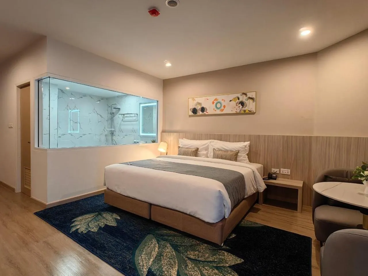 Photo of the whole room, Bed in Chinatown Living Hatyai