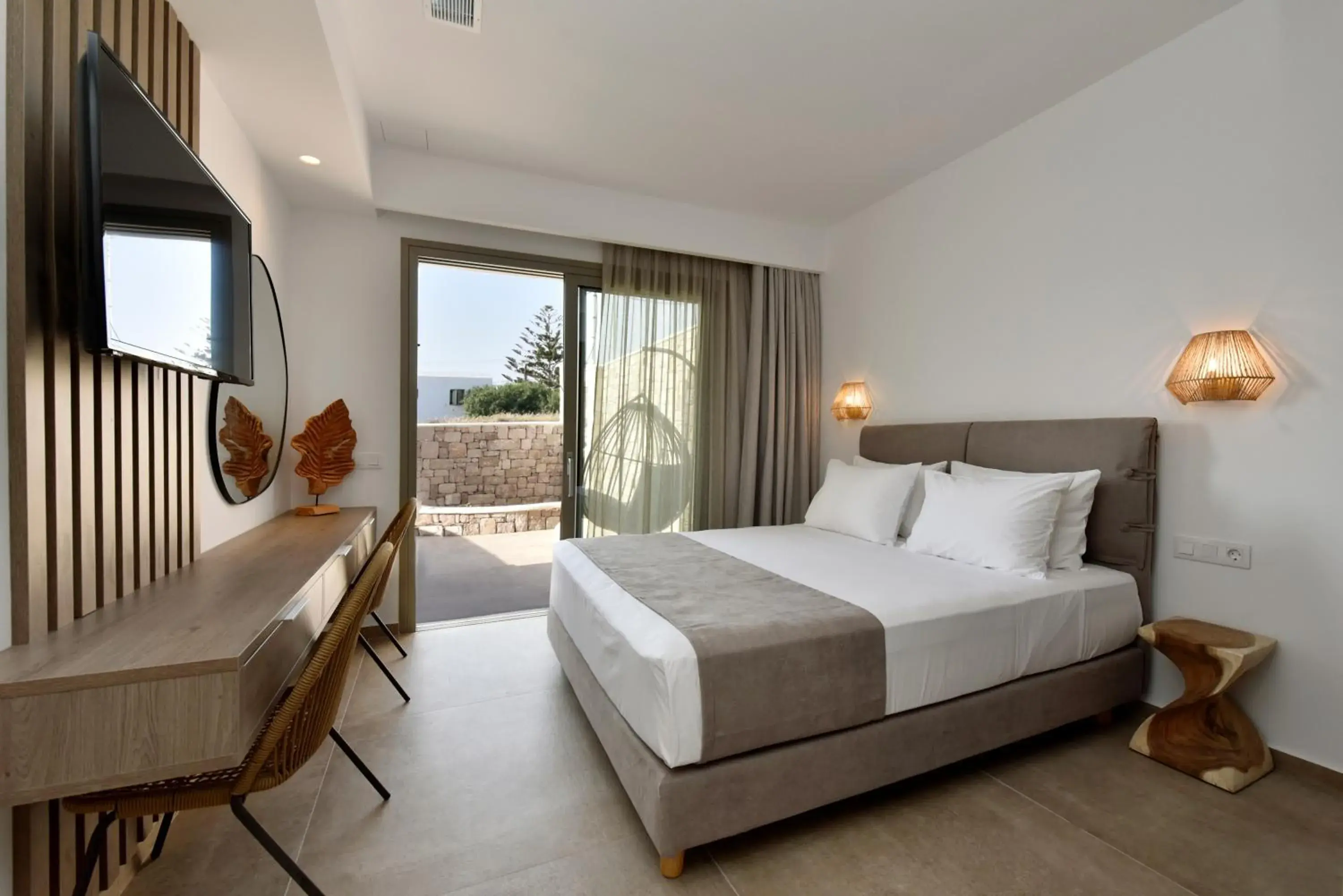 Double Room with Terrace in Anais Milos Suites Double Room with Terrace in Anais Milos Suites