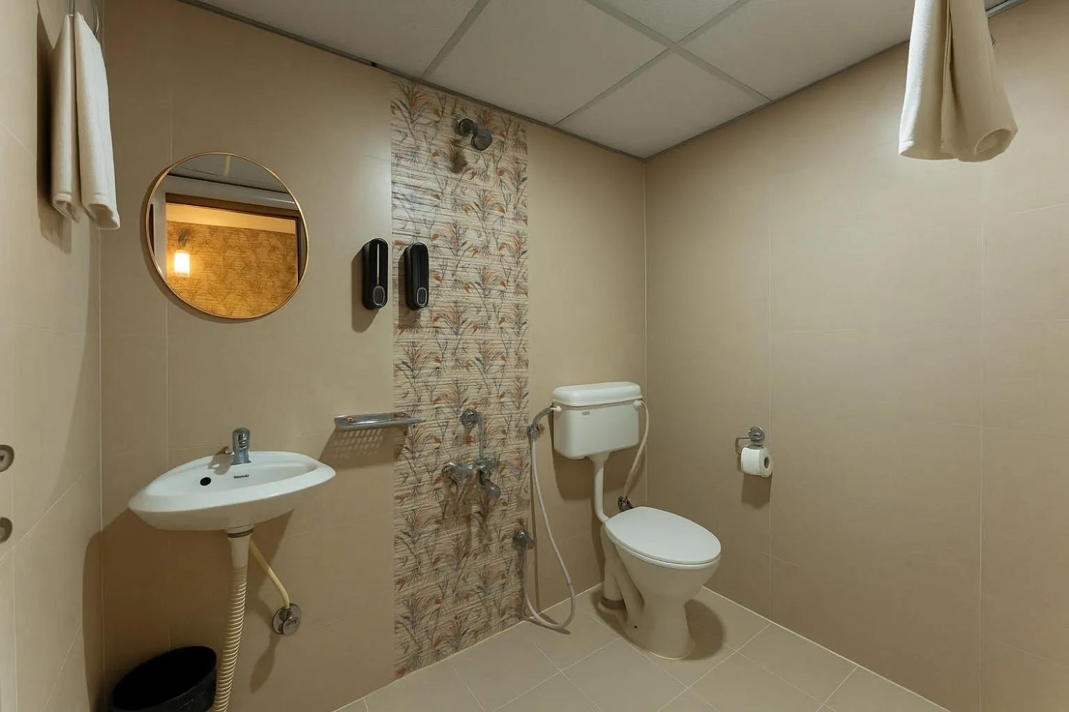 Bathroom in Sai Bliss International, Manyata Tech Park