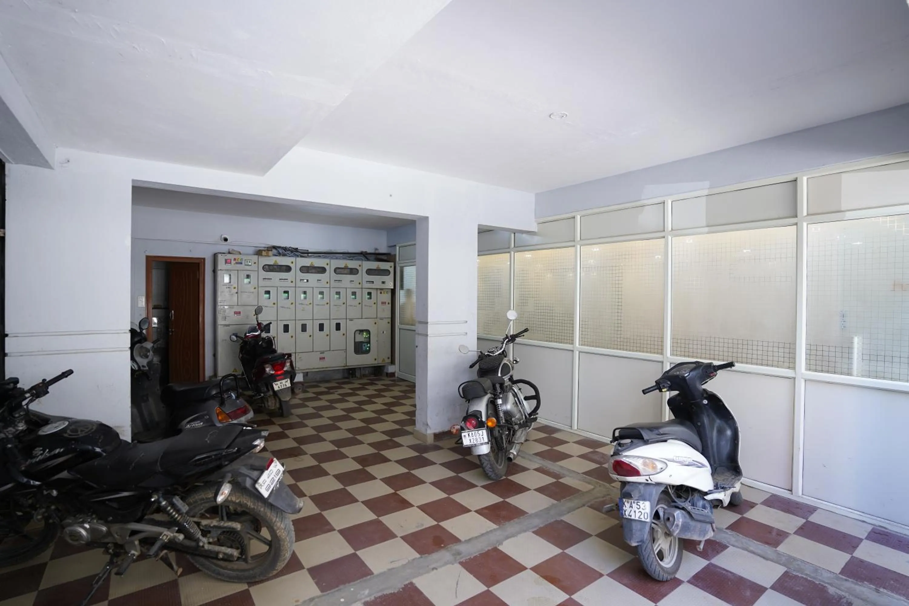 Parking in Sai Bliss International, Manyata Tech Park