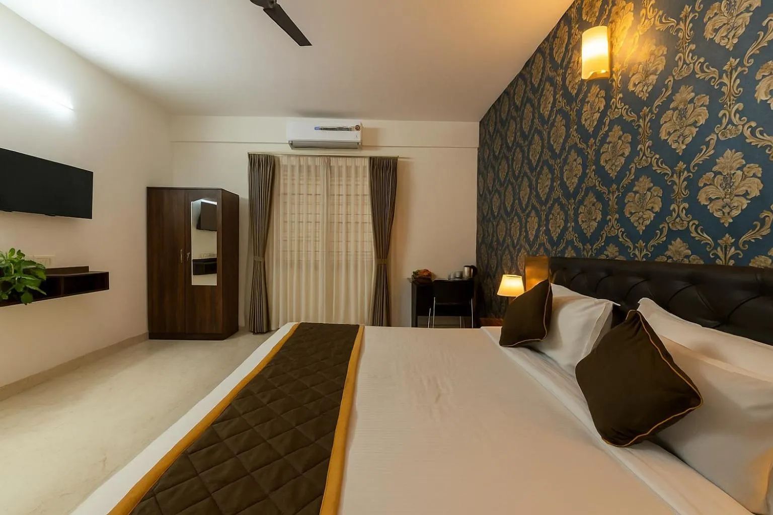 Bed in Sai Bliss International, Manyata Tech Park