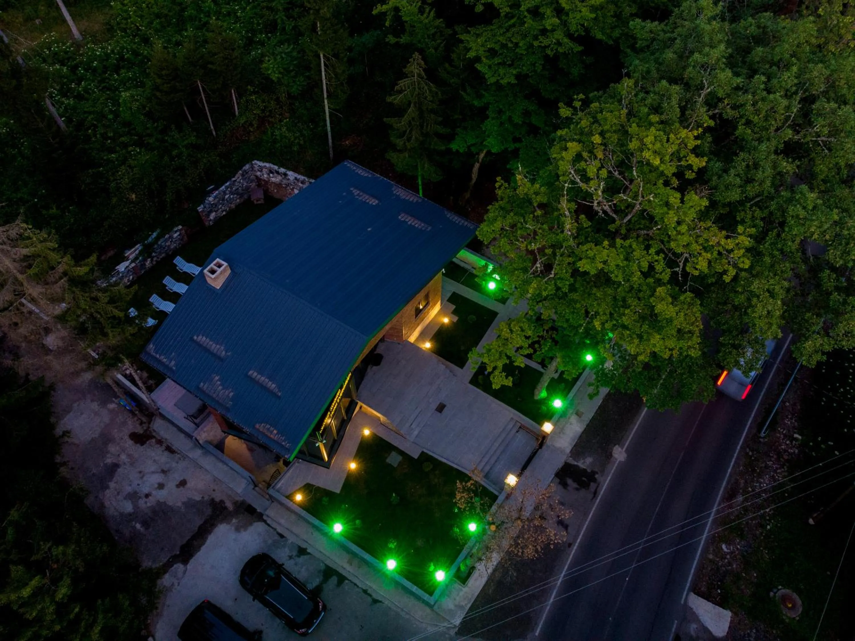 Property building in Hotel Evergreen