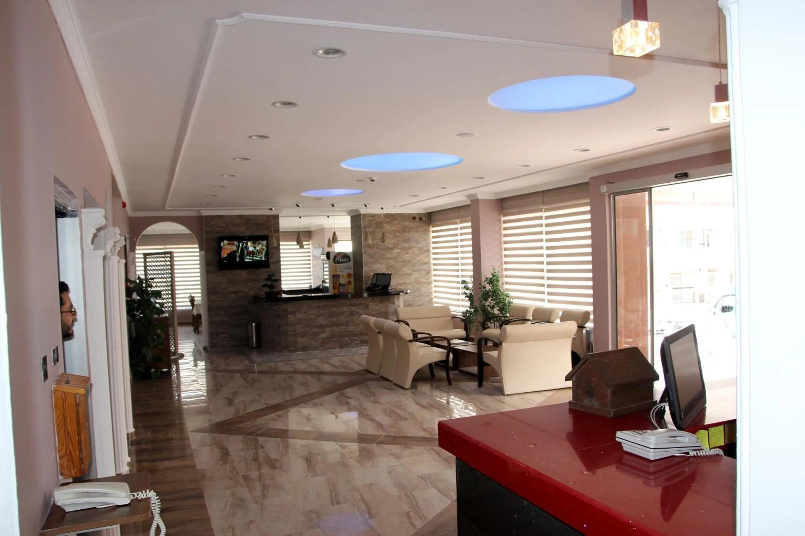 Lobby or reception in Rosy Hotel Marmaris