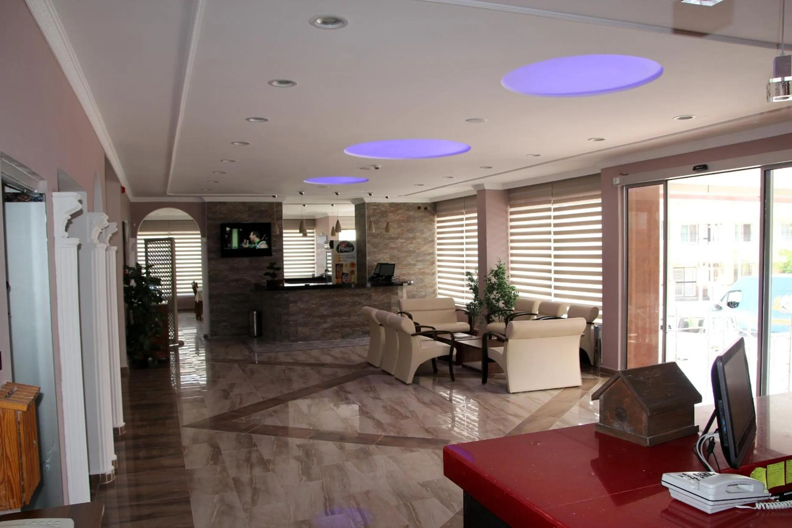 Lobby or reception in Rosy Hotel Marmaris