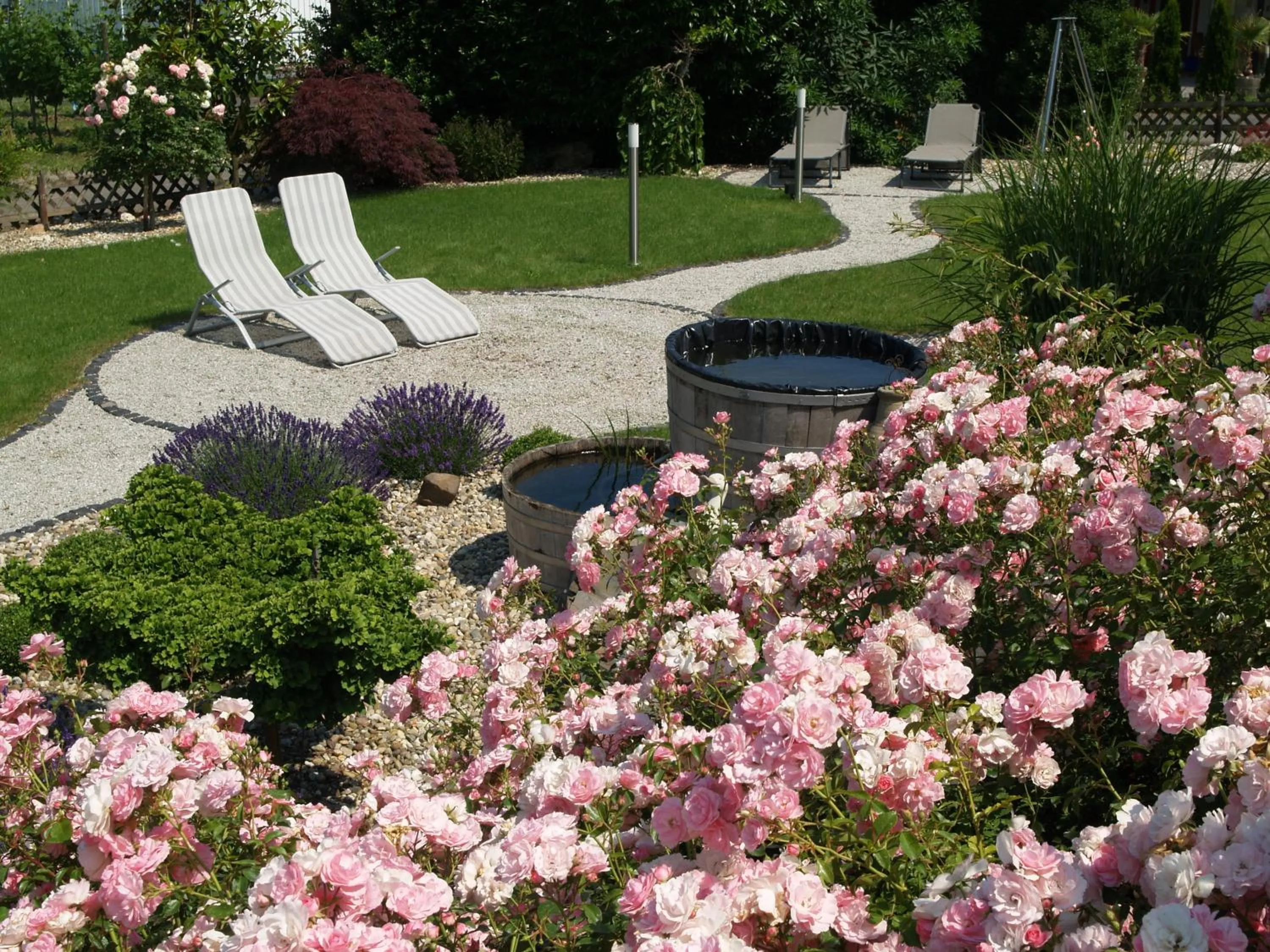 Garden in Weingut Bastian