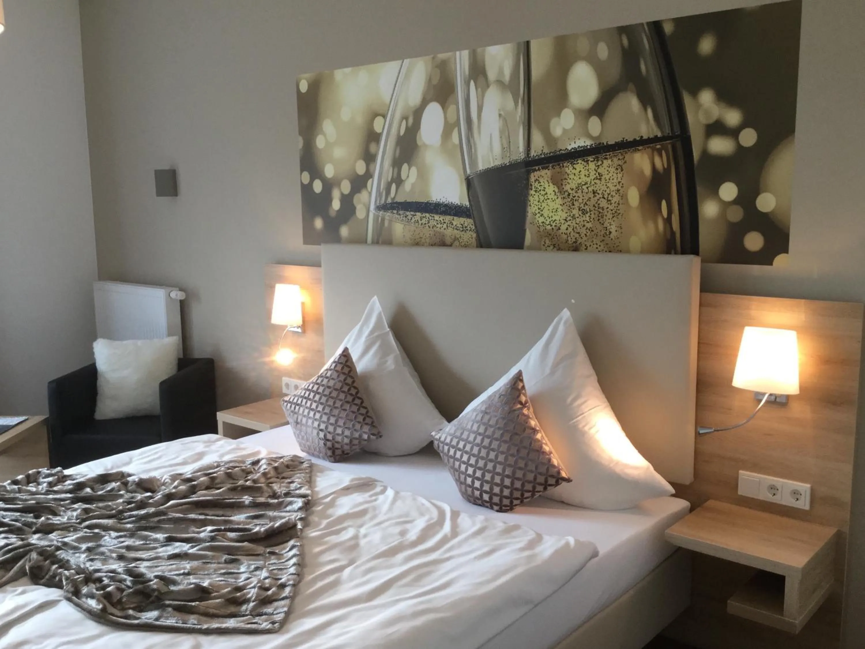 Photo of the whole room, Bed in Weingut Bastian