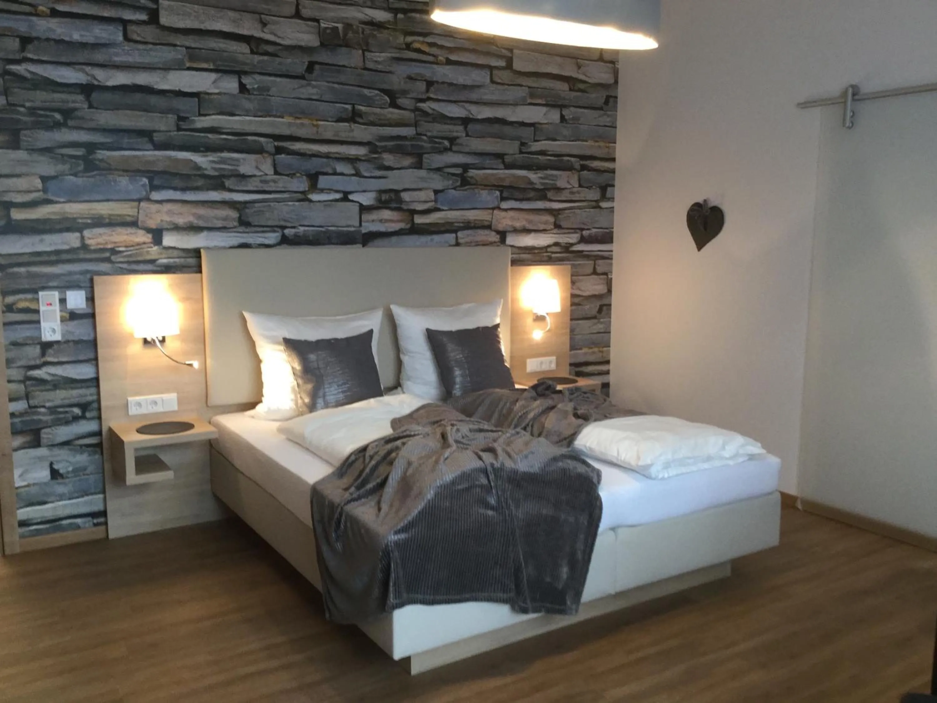 Photo of the whole room, Bed in Weingut Bastian