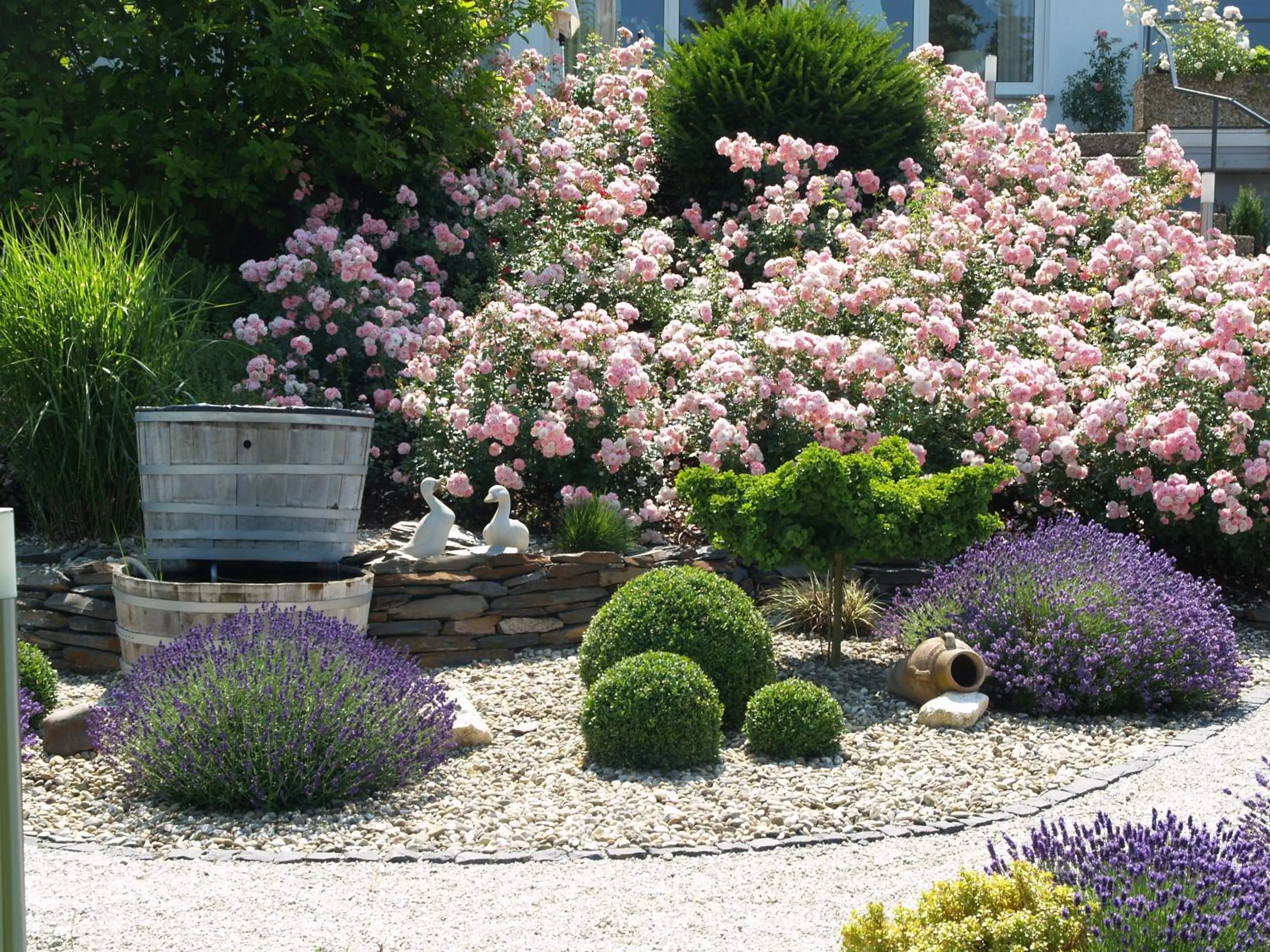 Garden in Weingut Bastian